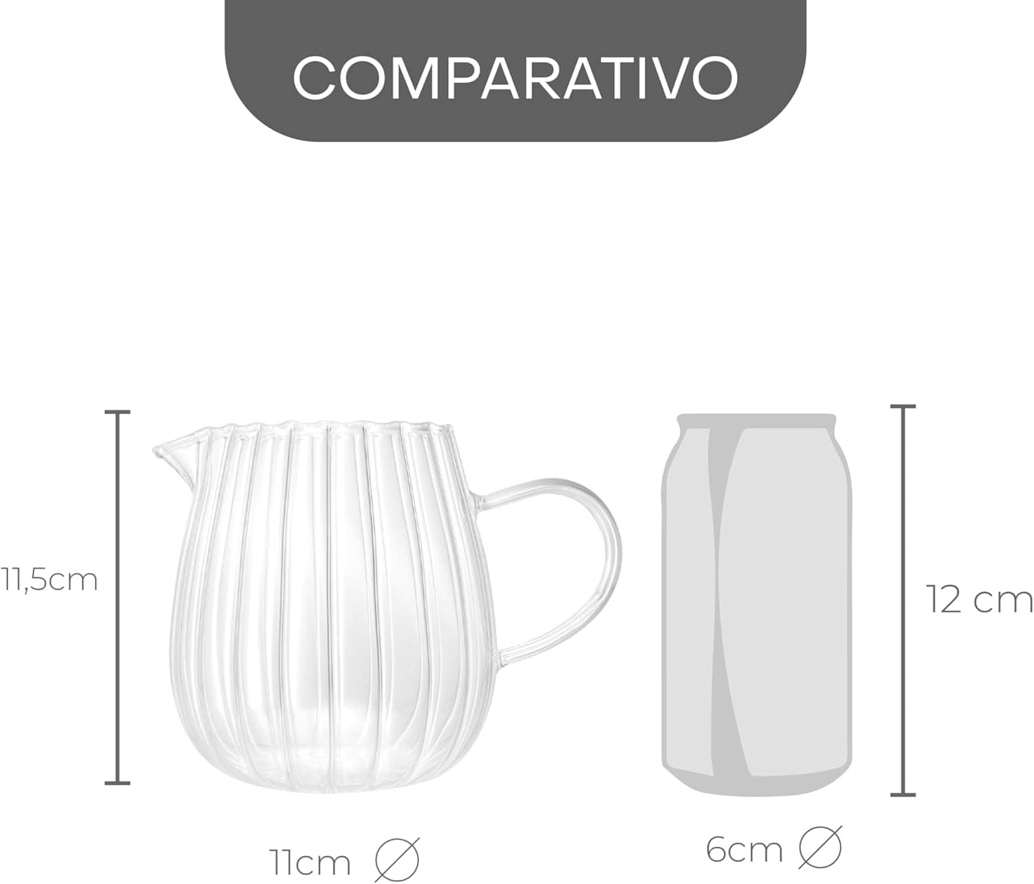 LYOR - Leiteira de Vidro Borossilicato Classic 660ml - Image 5