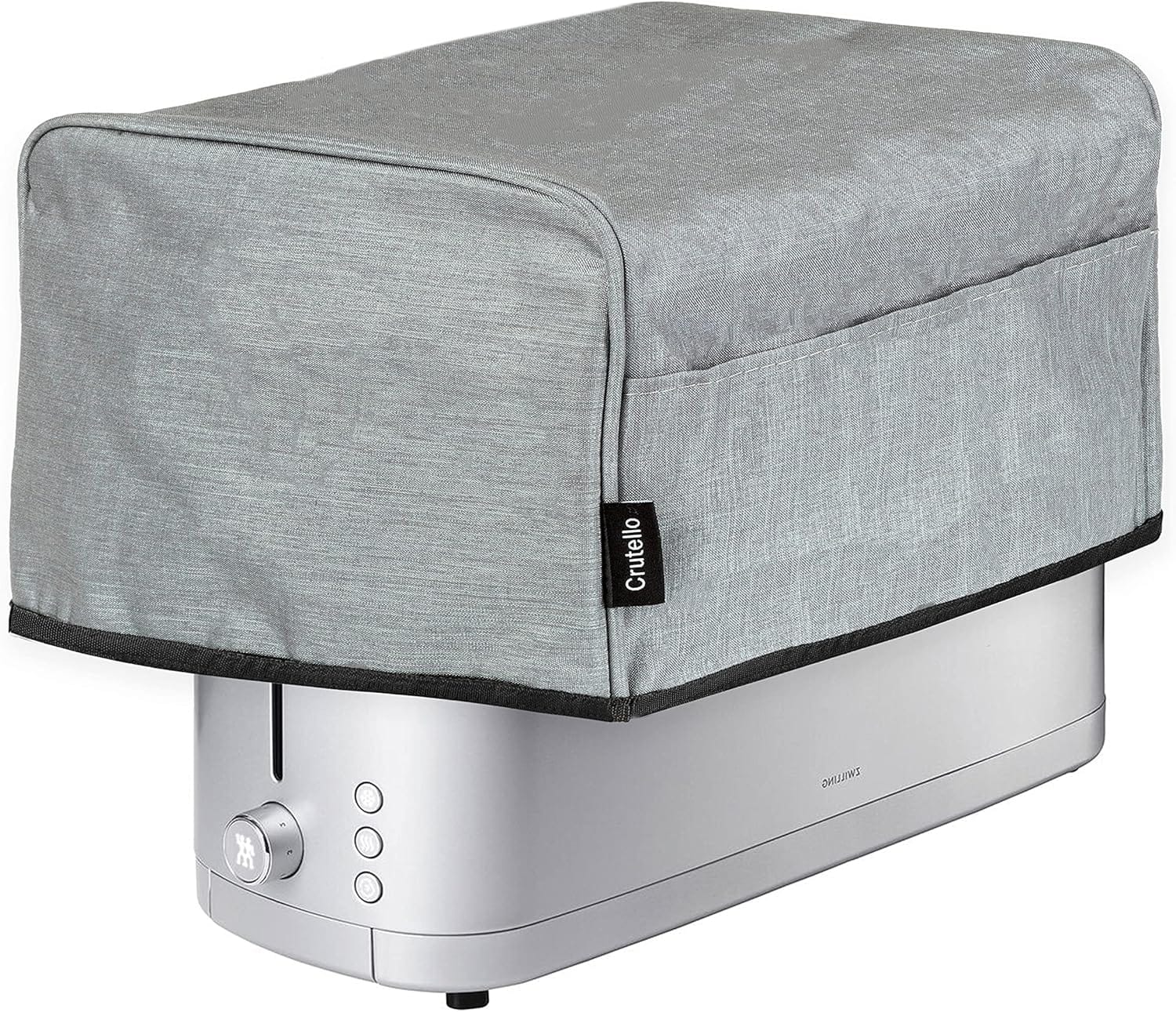 Crutello Capa para torradeira de 4 fatias com bolsos de arma...