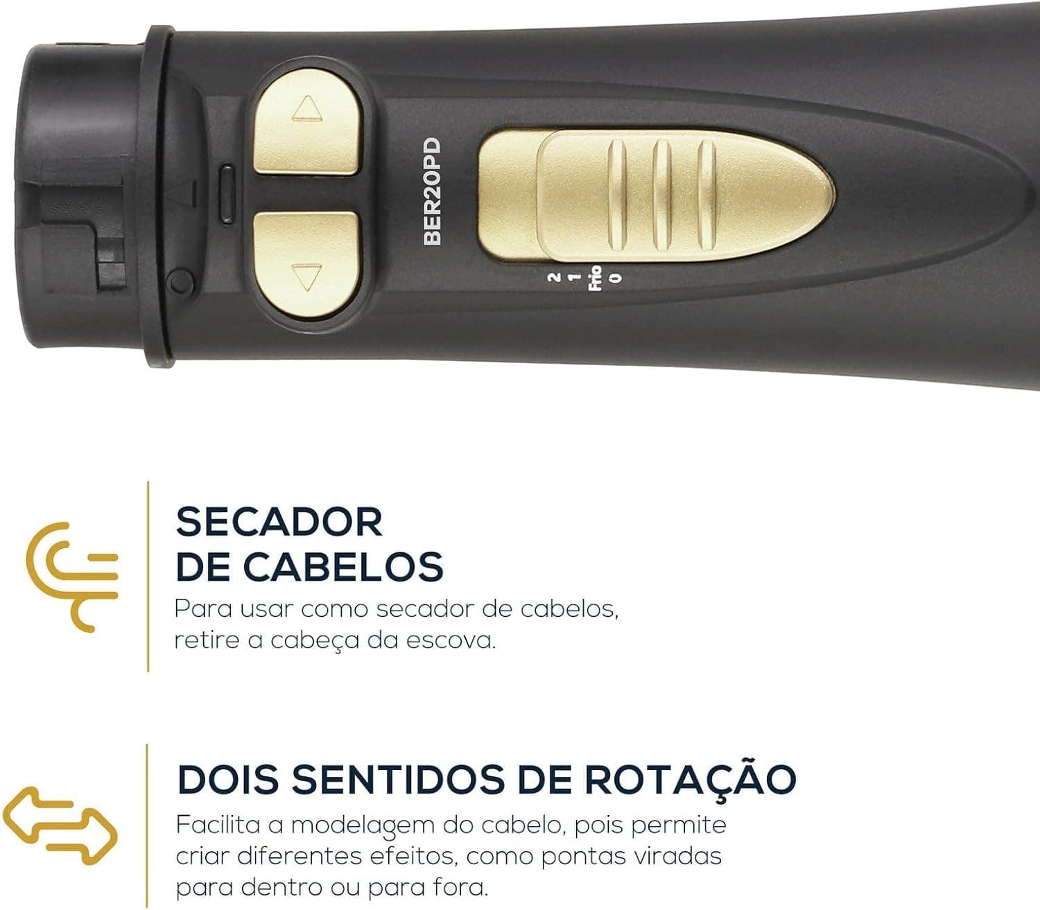 Escova Rotativa Britânia BER20PD 3 Temperaturas 1300W Bivolt | É bom mesmo? Descubra antes de comprar - Image 5