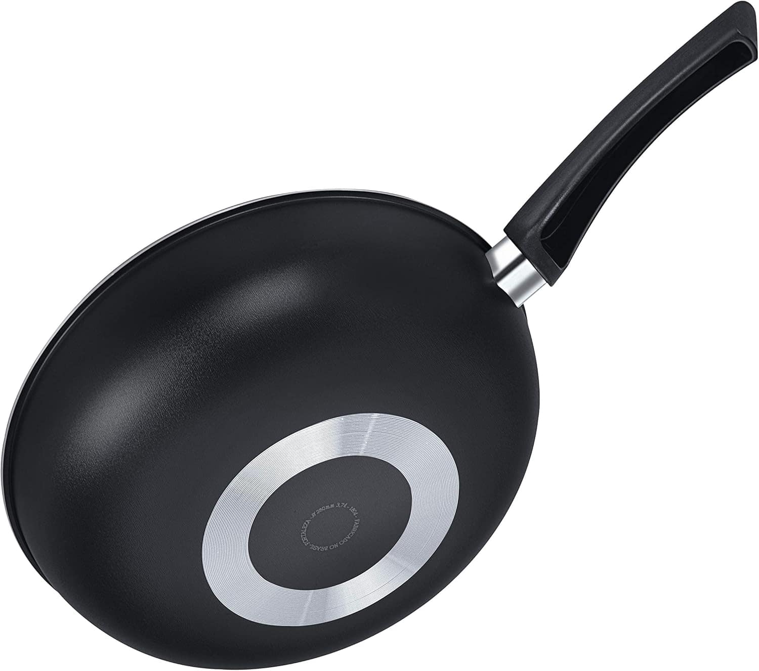 Frigideira Wok 28 Sem Tampa Alumínio Fortaleza Preto - Image 2