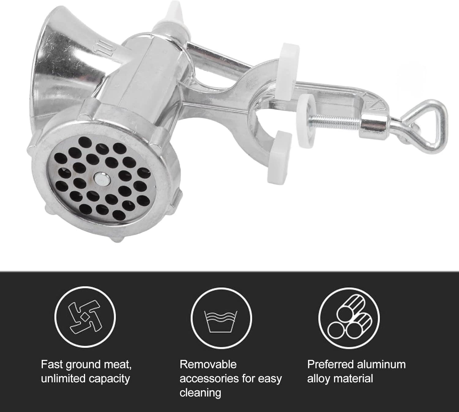 Moedor de carne manual QANYEGN, enchimento de linguiça de ca... - Image 9