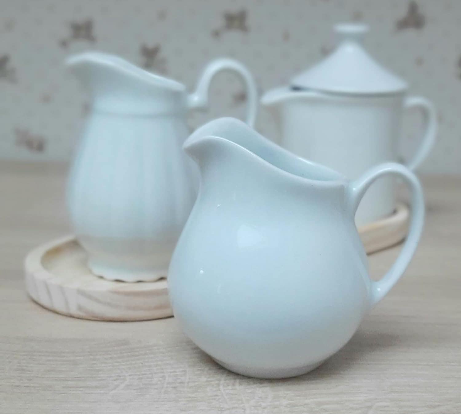 Jogo Mesa Posta, Jarras e Bule - Bule 300ml + Jarra clássica... - Image 5