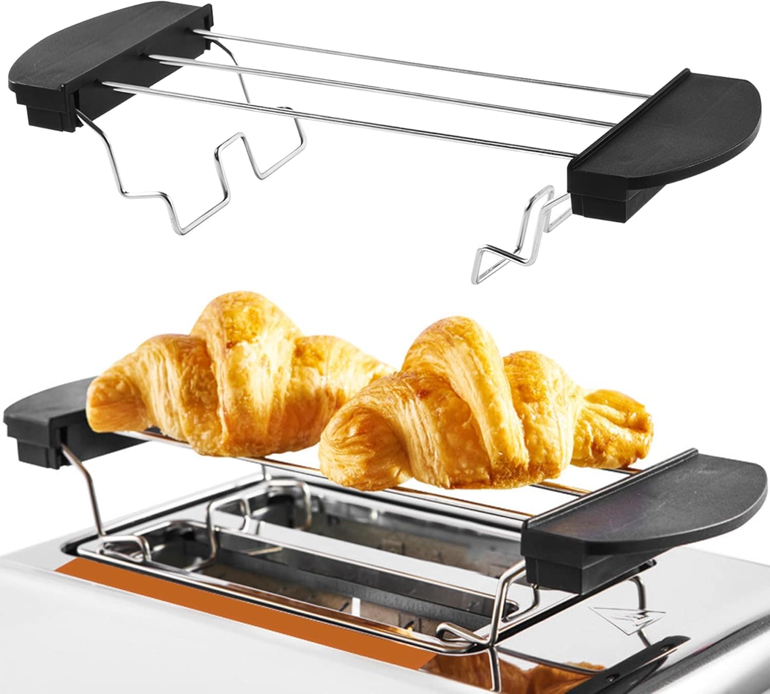 Torradeira, suporte de torradeira de aço inoxidável, suporte... - Image 6