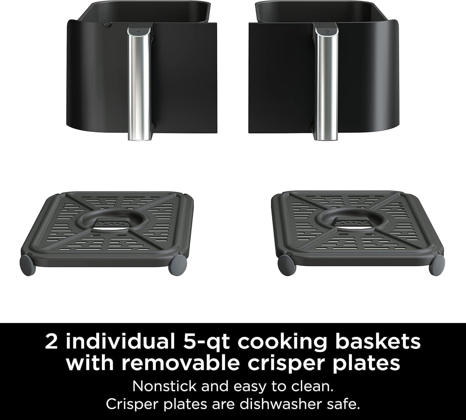 Ninja DZ550 Foodi 10 Quart 6-in-1 DualZone Smart XL Air Frye... | É bom mesmo? Descubra antes de comprar - Image 12