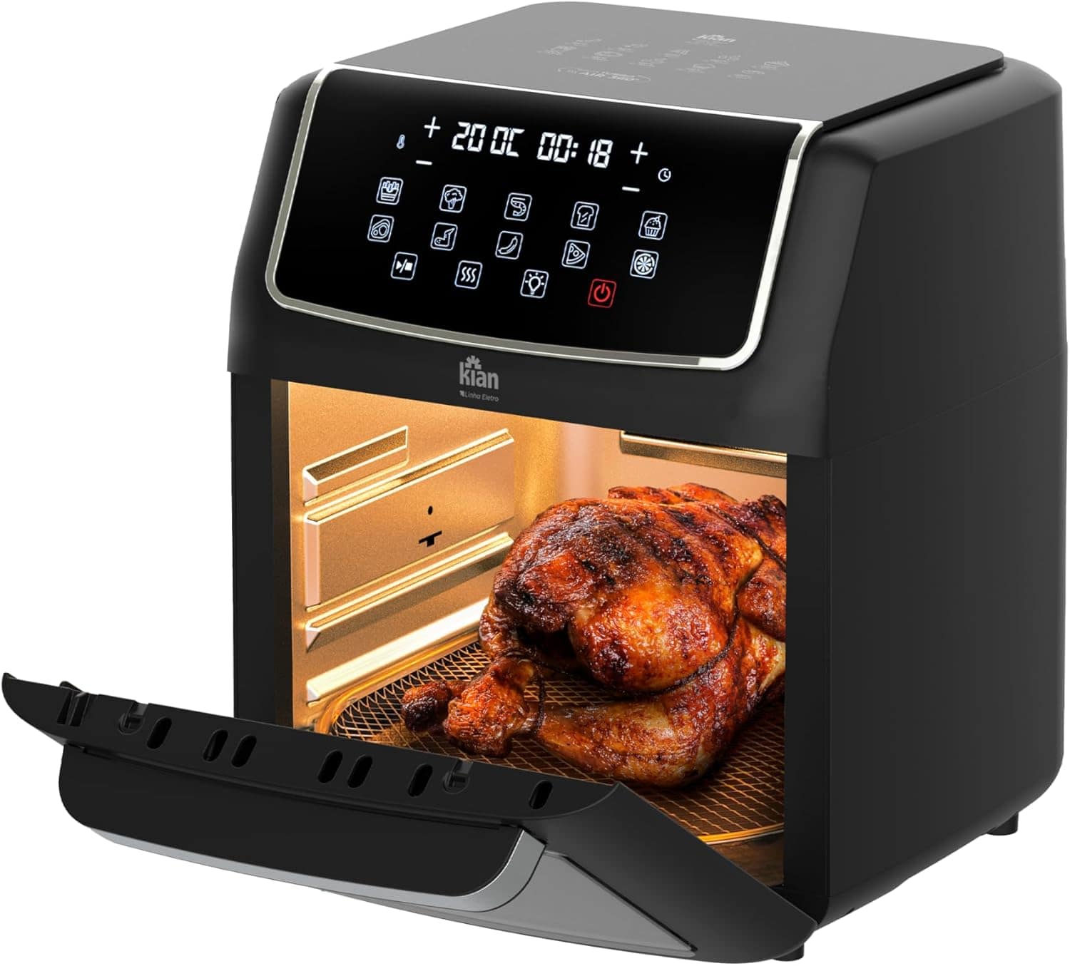 Kian - Air Fryer 12 litros 220V Preto 1900W AFO-101D | É bom mesmo? Descubra antes de comprar