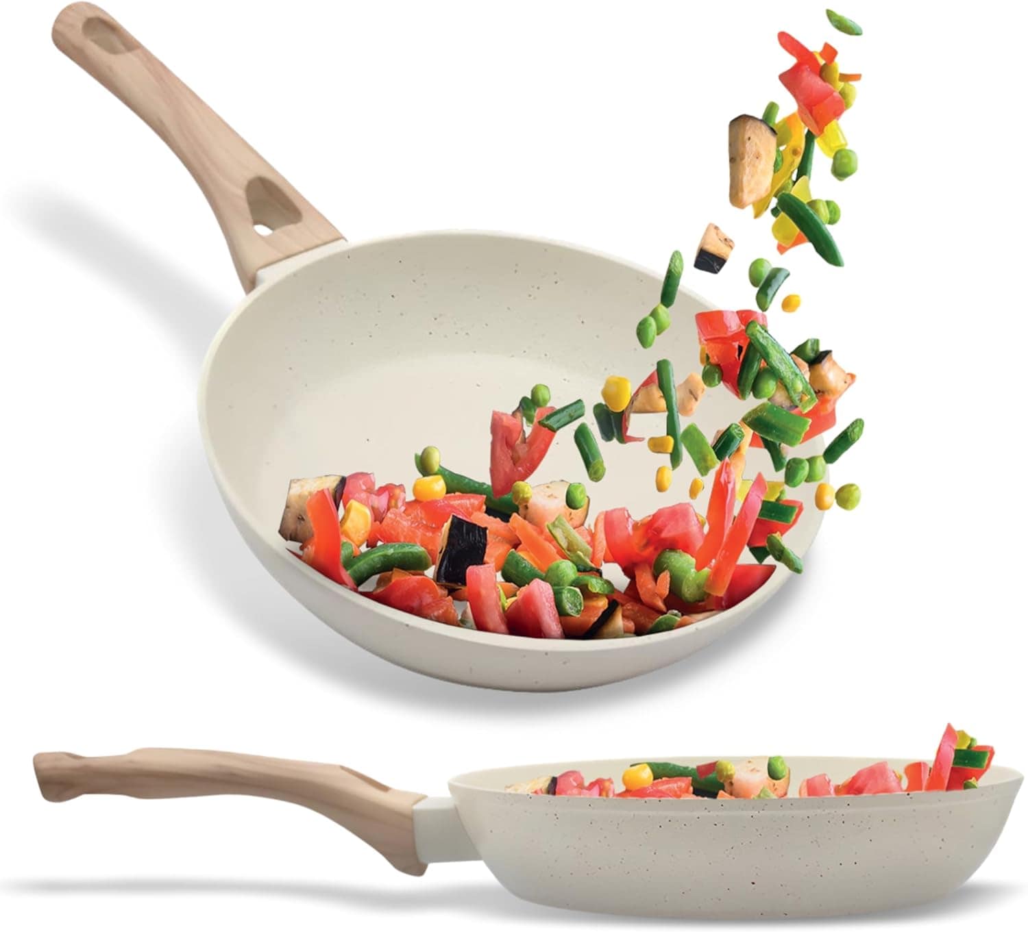 Frigideira Indução 28cm Fundo Triplo Revestimetno Antiaderen...