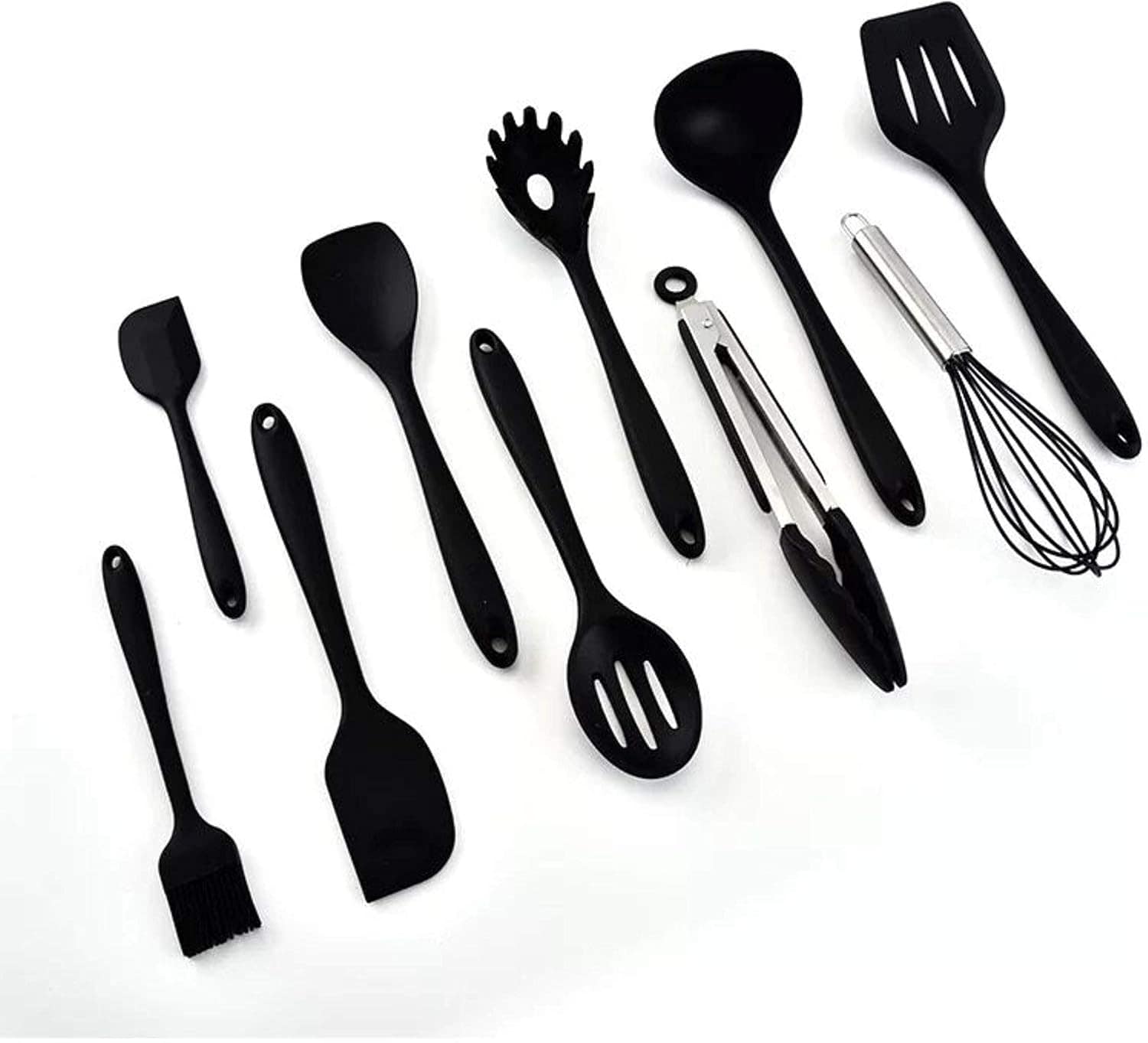 JG STORE Kit 10 Peças Jogo De Utensílios De Silicone Maciço ... - Image 4