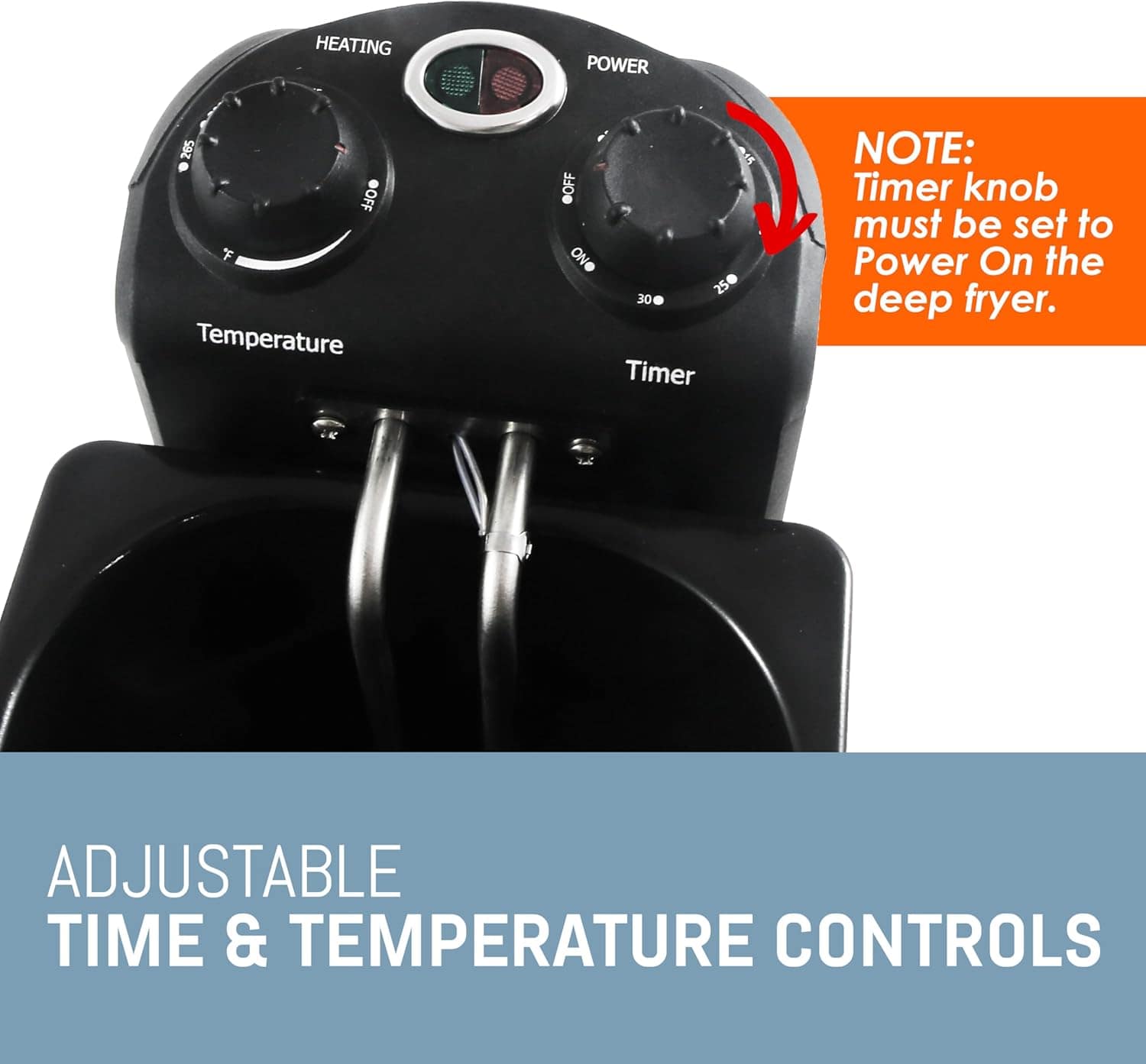 Elite Gourmet Fritadeira de imersão elétrica EDF-3500. Cesta... | É bom mesmo? Descubra antes de comprar - Image 3