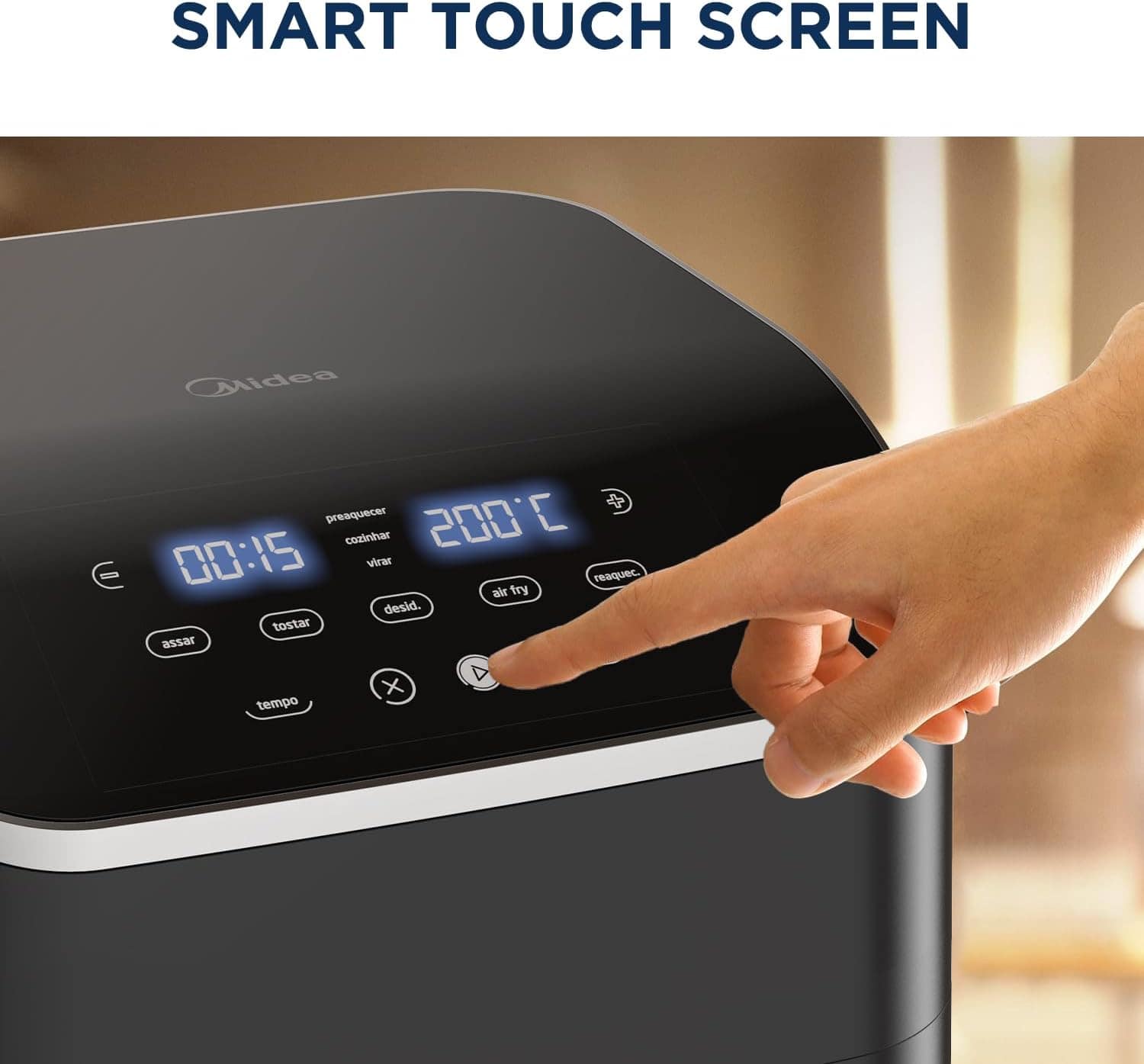 Midea Fritadeira sem óleo GrandGourmet Digital 5,5L 127V/60H... | É bom mesmo? Descubra antes de comprar - Image 5