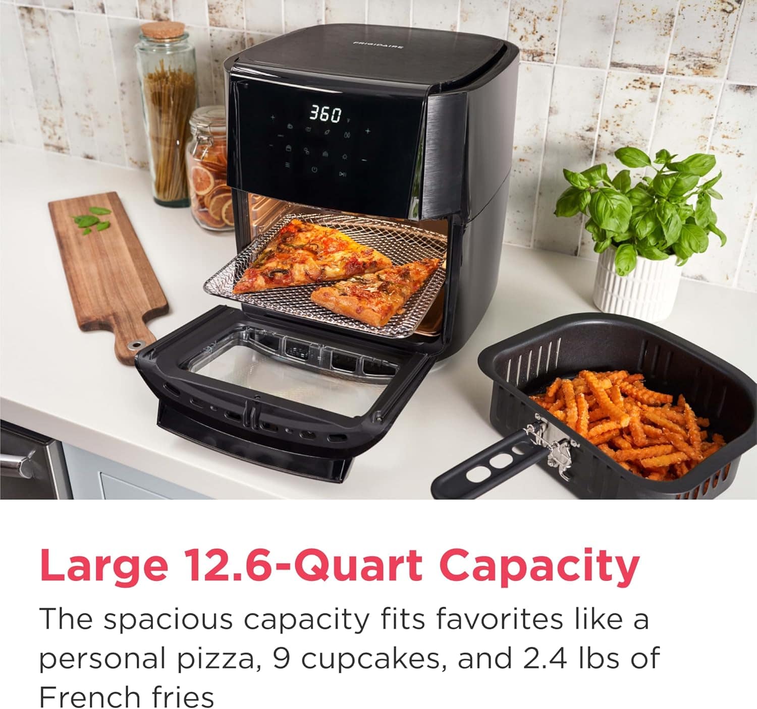 Frigidaire Fritadeira a ar e forno 5 em 1 - 12,6 litros, 7 r... | É bom mesmo? Descubra antes de comprar - Image 9