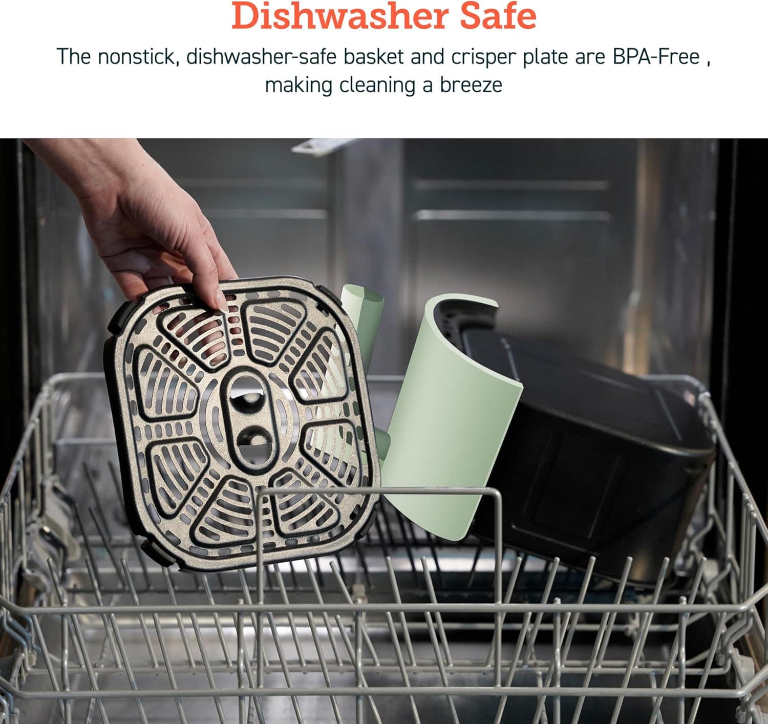 COSORI Air Fryer 4 Qt, 7 Functions Airfryer, 150+ Recipes on... | É bom mesmo? Descubra antes de comprar - Image 6