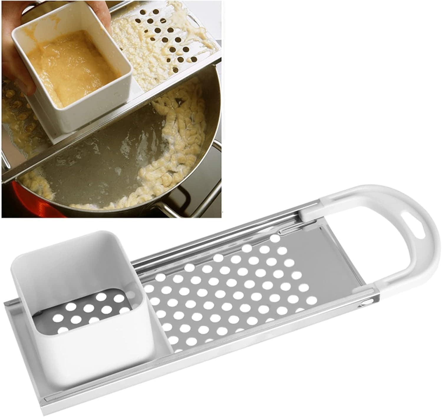 Sluffs Aço Inoxidável Spaetzle Maker Cozinha Aço Inoxidável ... - Image 5