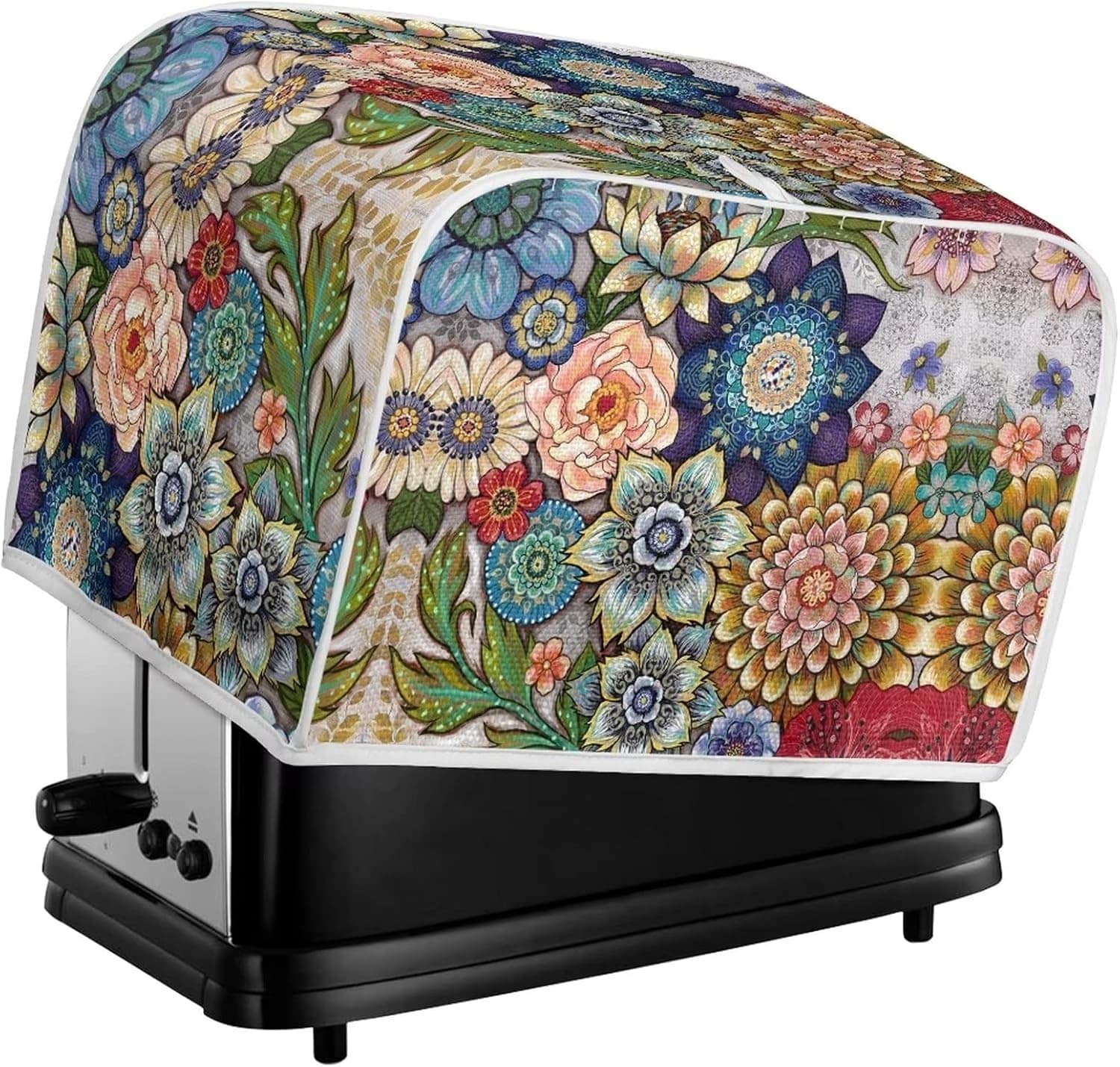 JEOCODY Capas para Torradeira Bright Blossoms com 2 Fatias L... - Image 6