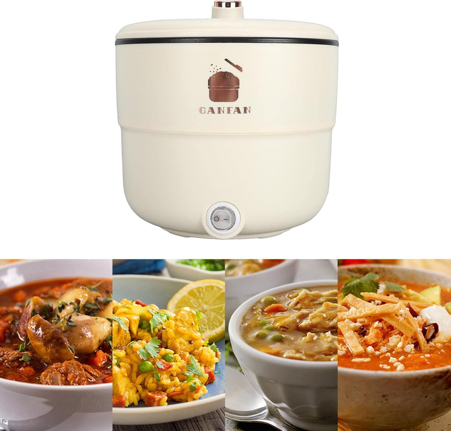 Panela quente elétrica, panela elétrica de arroz multifuncio... - Image 5