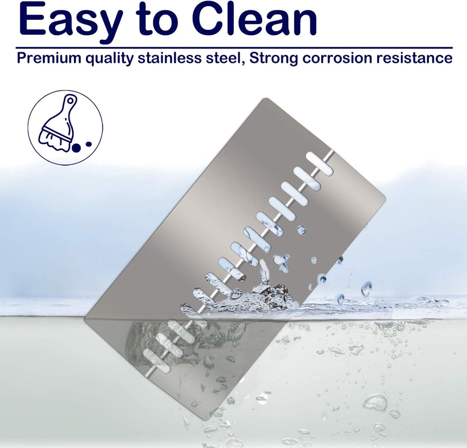 Peças de churrasqueira escudo de placa térmica de aço inoxid... - Image 3