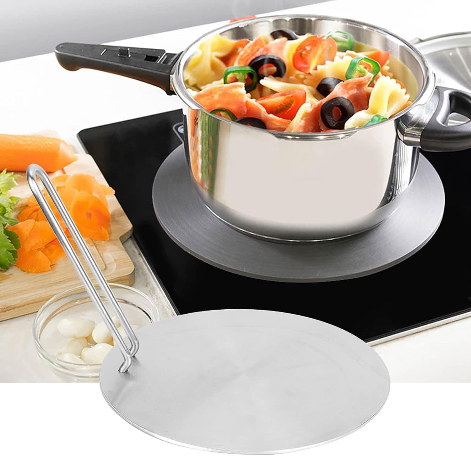 Difusor de calor de aço inoxidável OKJHFD, conversor de adap... - Image 5