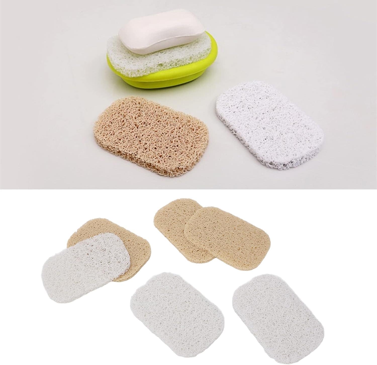 6 Peças Almofada de Sabão Pvc Antiderrapante Almofada de Ele... - Image 9