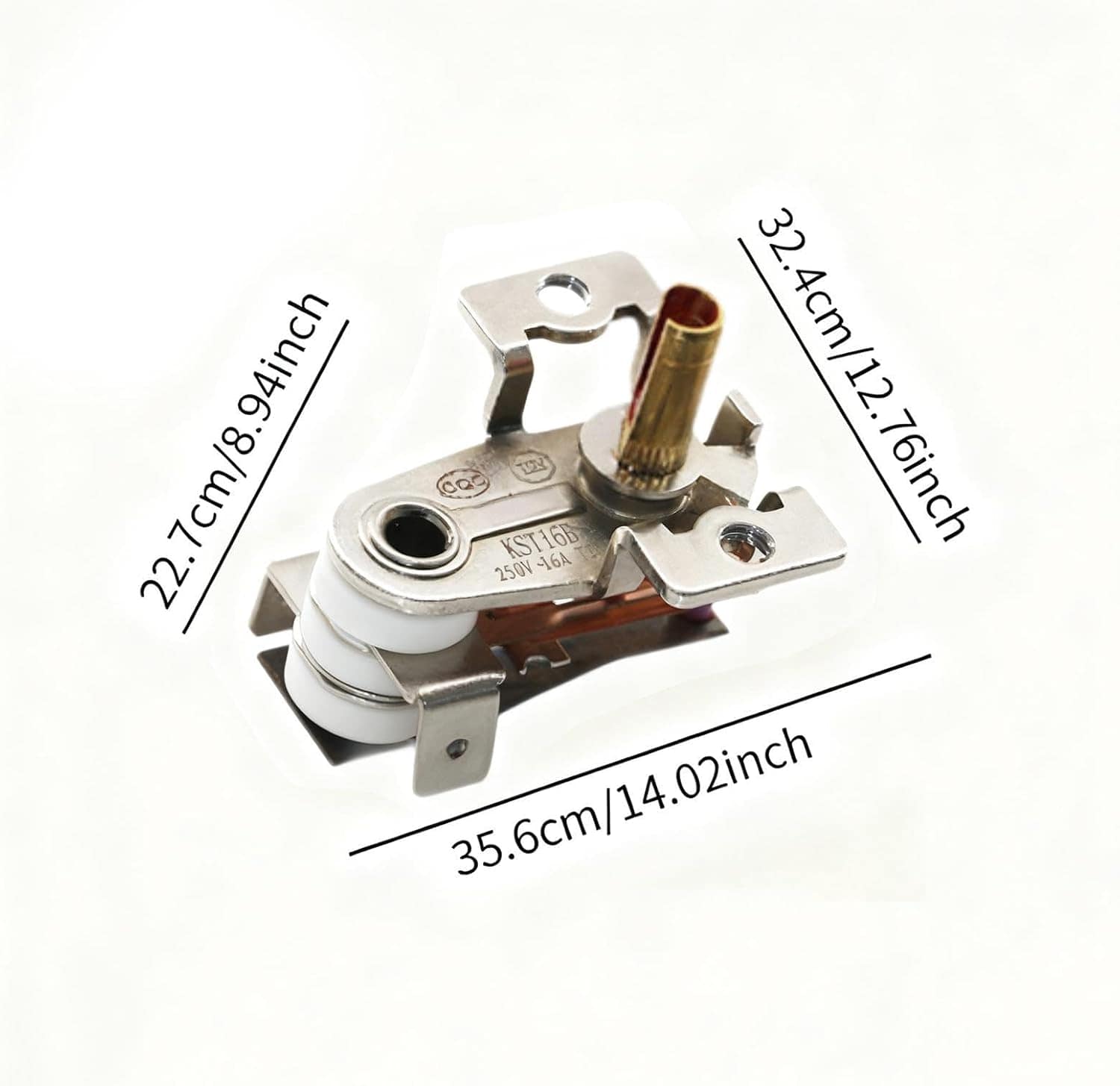 Interruptor de termostato de controle térmico multiuso de al... - Image 4