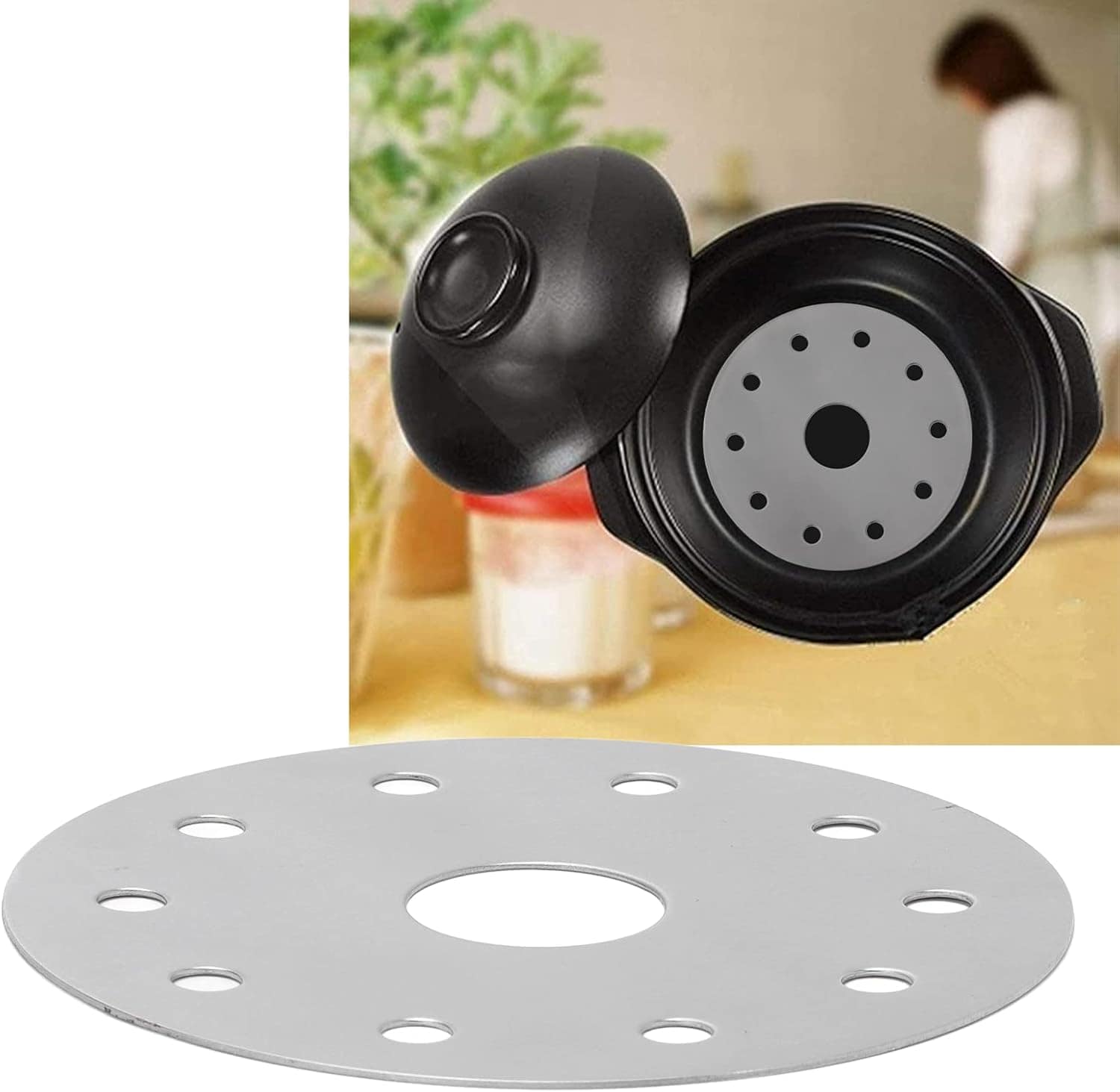 Placa guia térmica, difusor de calor de aço inoxidável induç... - Image 5