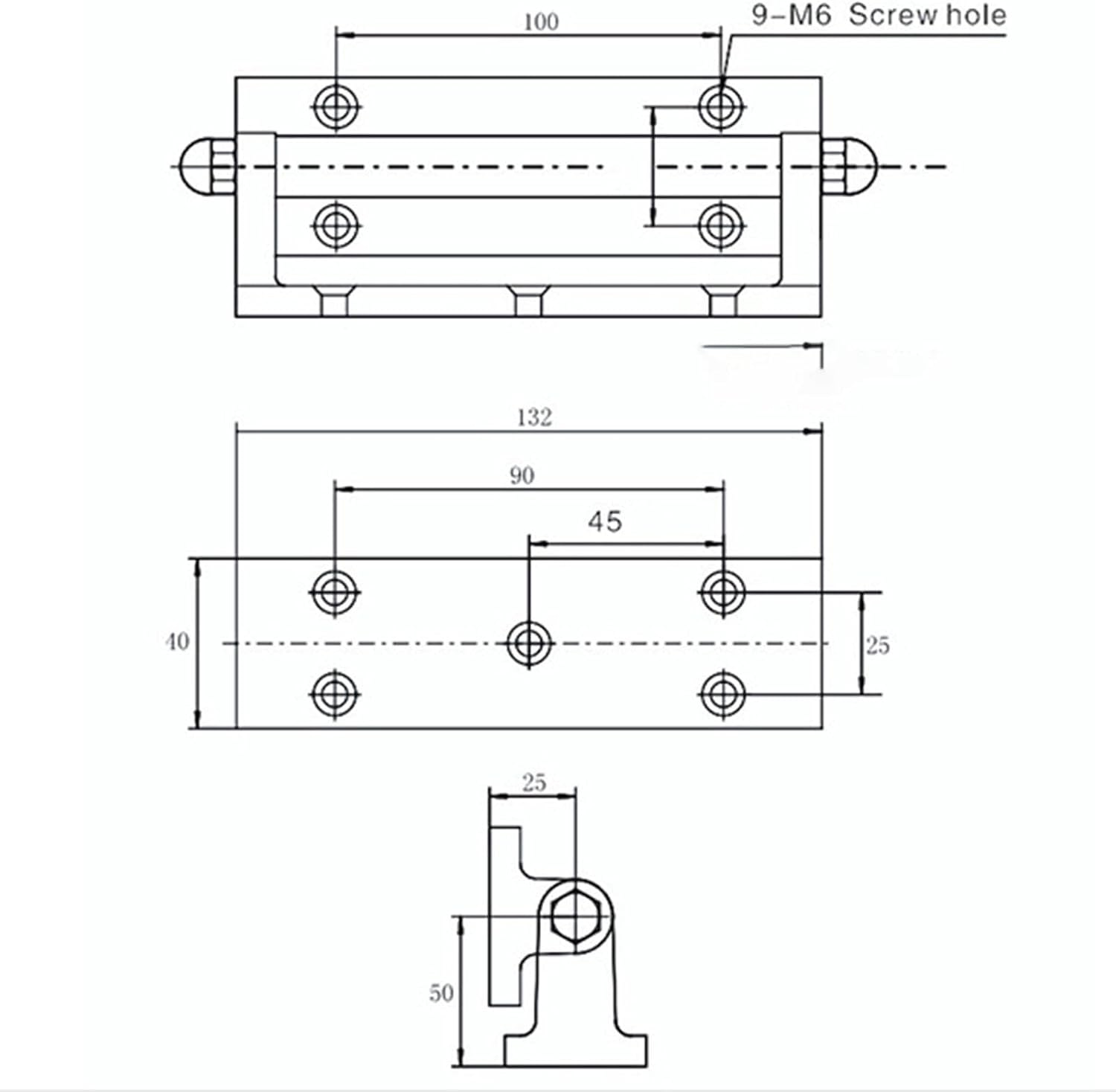 KLKCMS Dobradiça para porta de geladeira e freezer, dobradiç... - Image 6