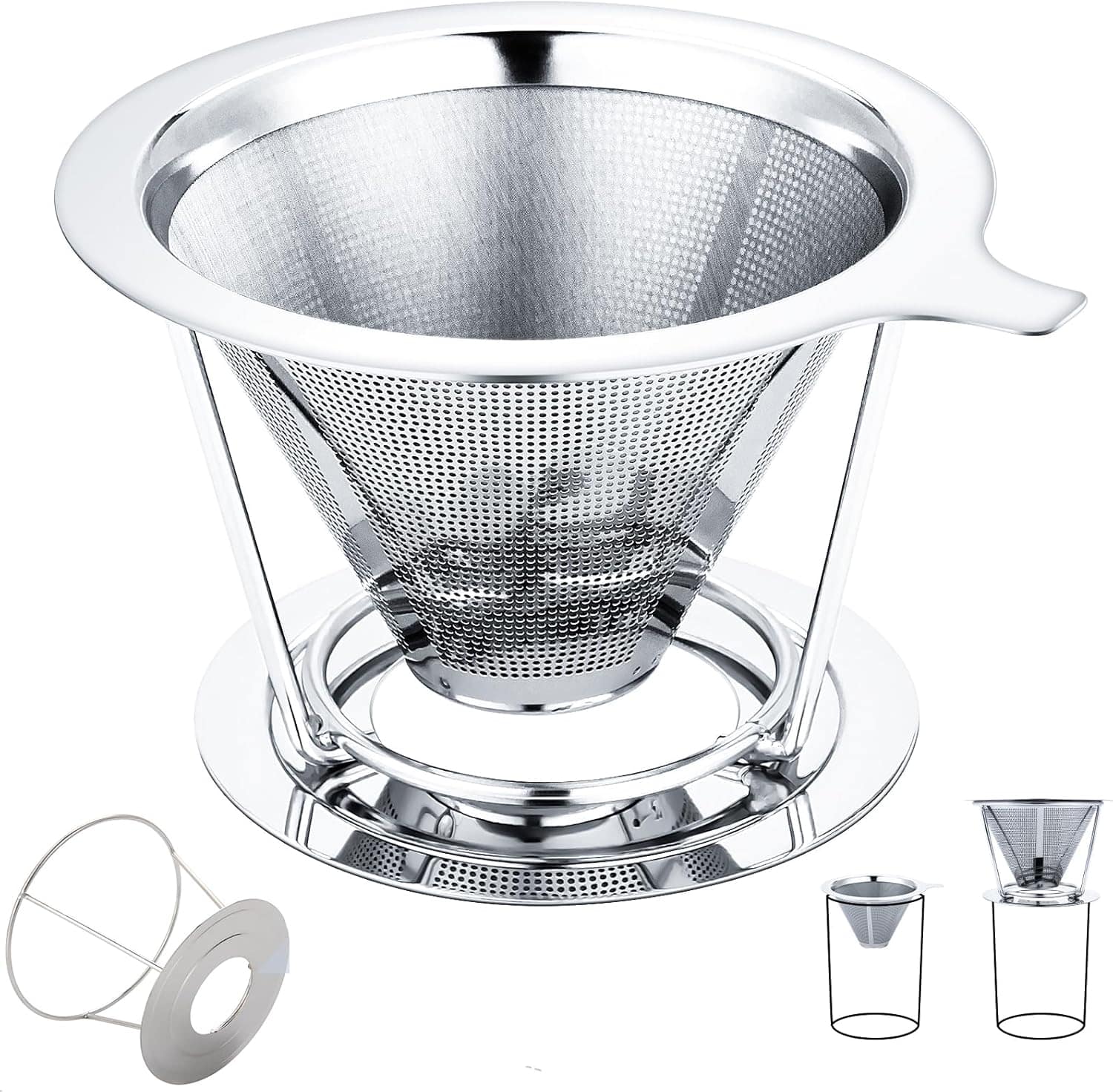 Yanyole Máquina de café derramada, filtro de café, gotejamen...