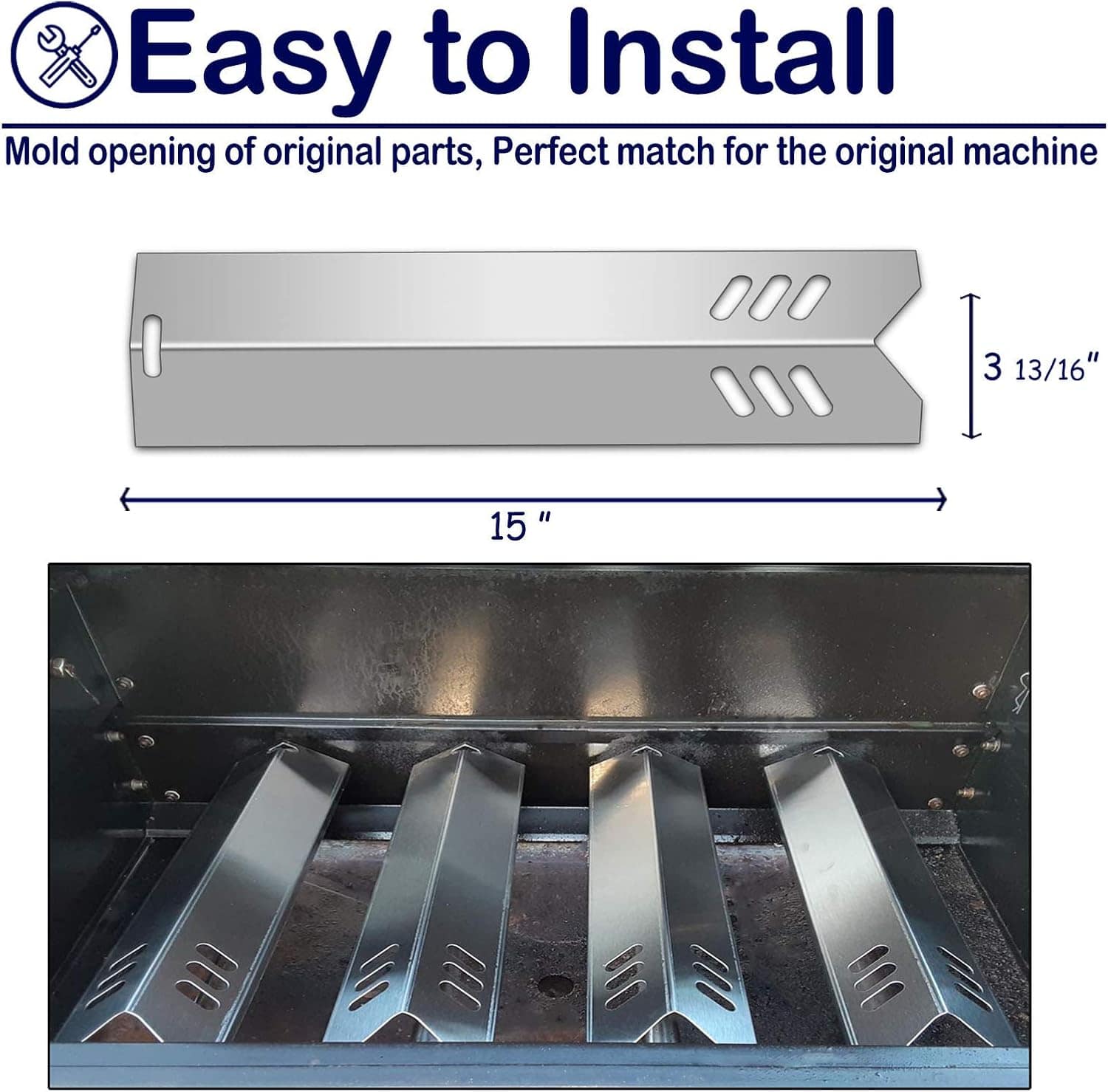 Peças de reposição para churrasqueira, protetores de placa d... - Image 2