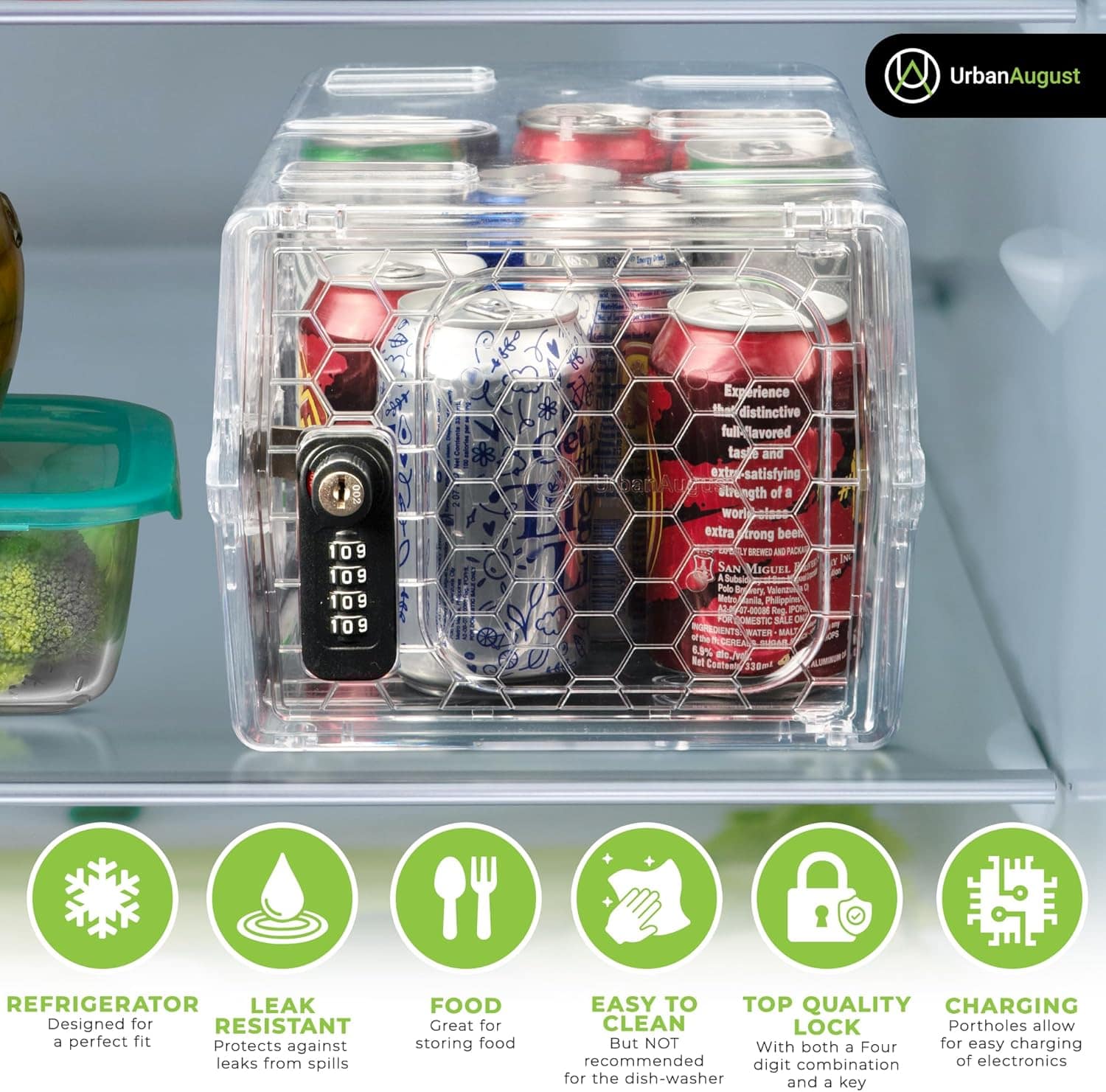 Urban August Caixa de medicamentos de combinação dupla e cof... - Image 5