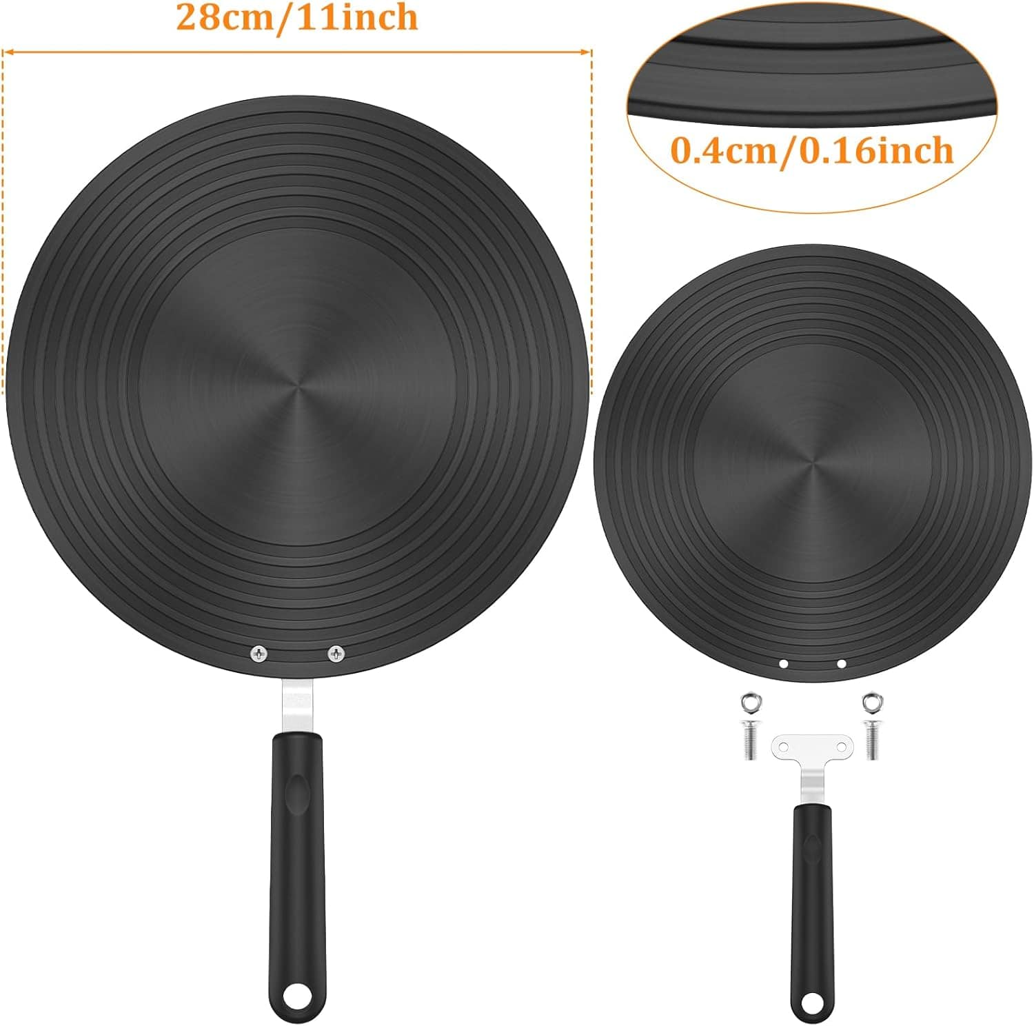 Placa adaptadora de indução, placa difusora de calor dupla f... - Image 7