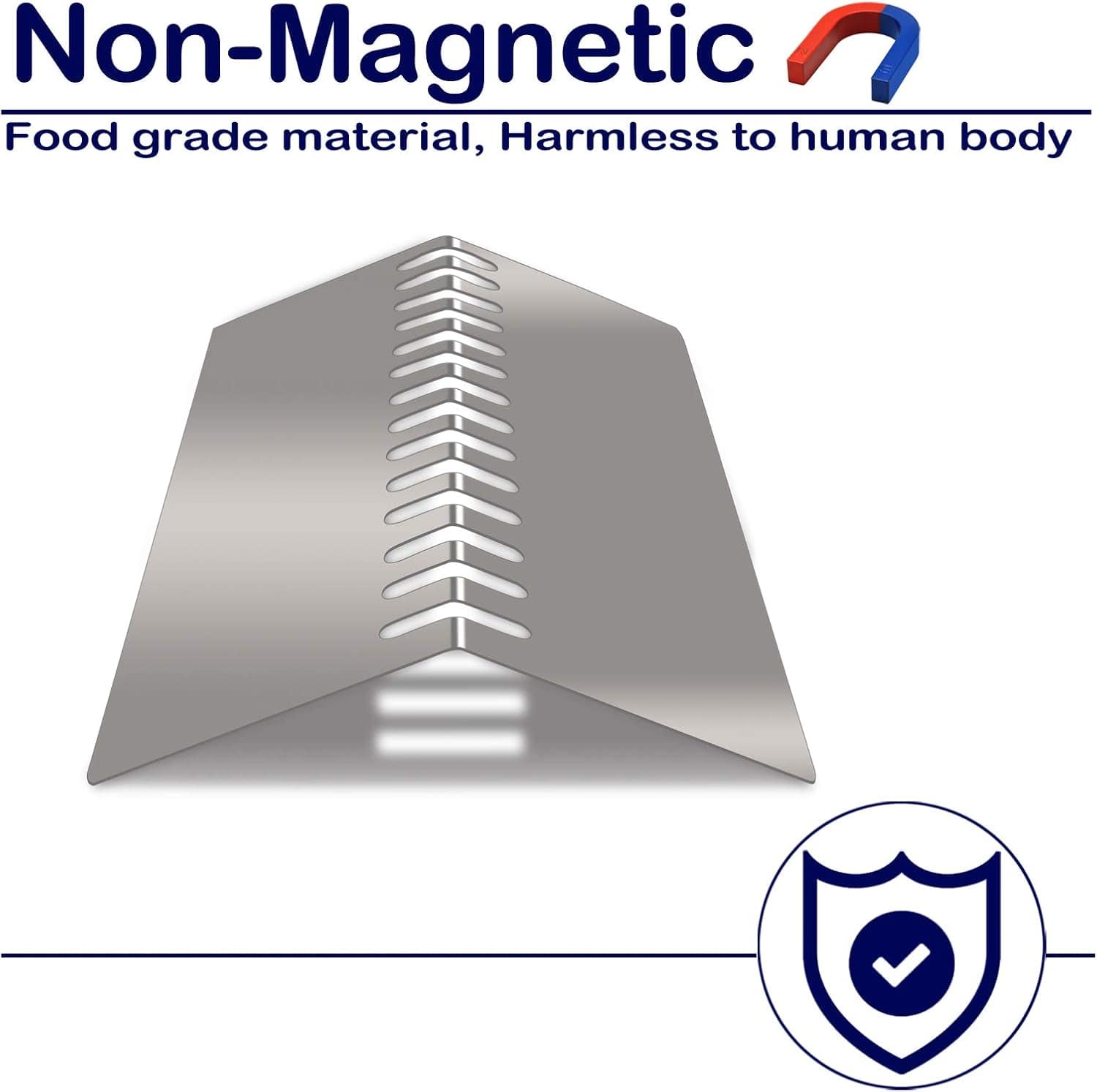 Peças de churrasqueira escudo de placa térmica de aço inoxid... - Image 5