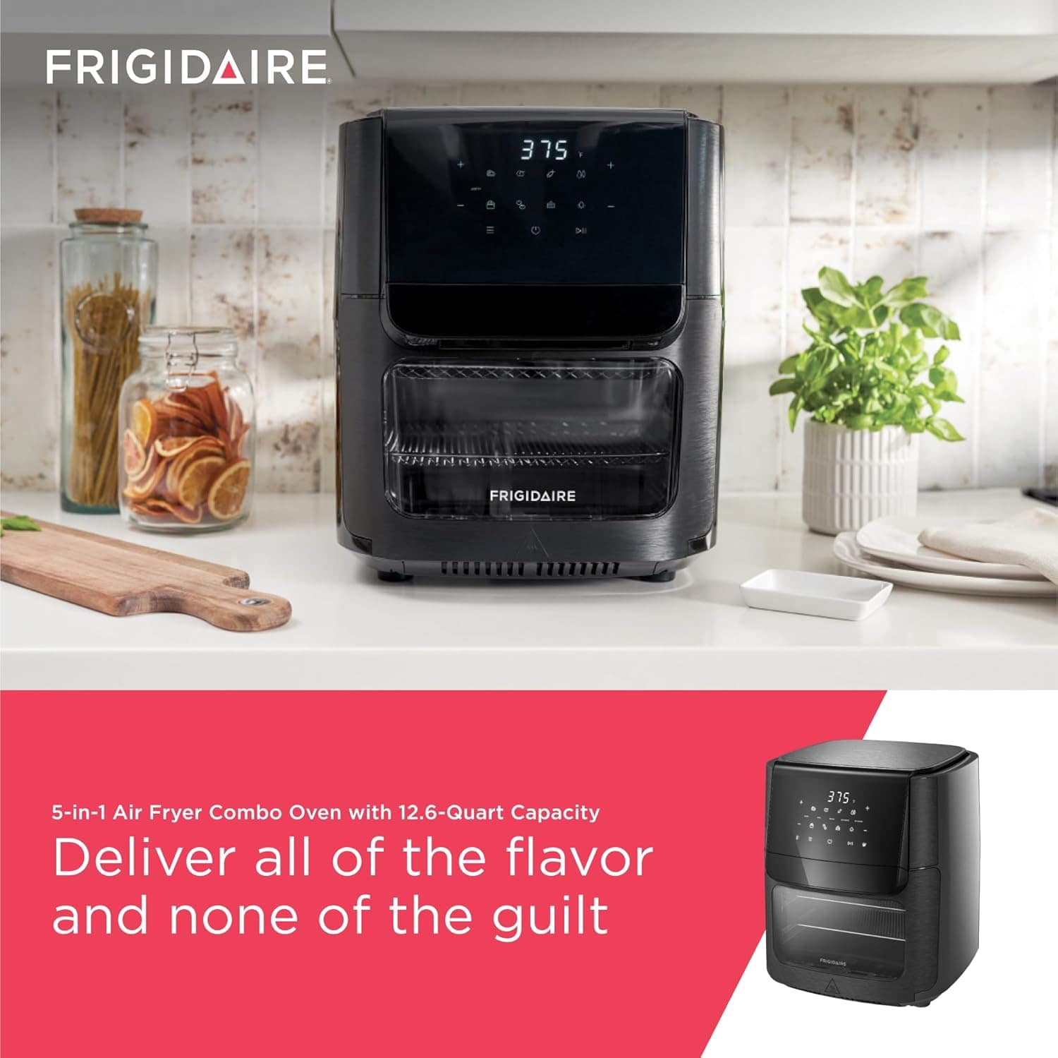 Frigidaire Fritadeira a ar e forno 5 em 1 - 12,6 litros, 7 r... | É bom mesmo? Descubra antes de comprar - Image 3
