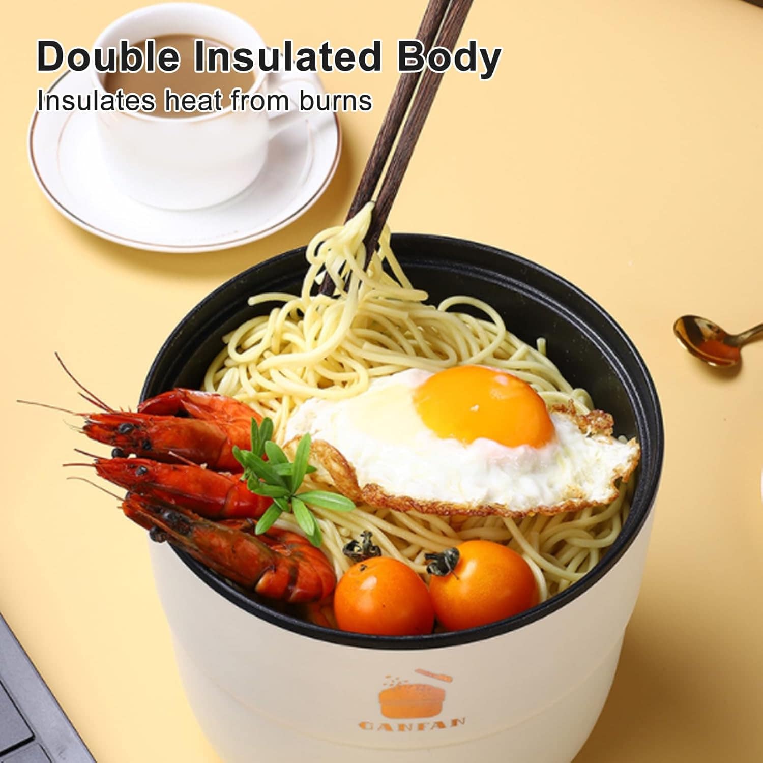 Panela quente elétrica, panela elétrica de arroz multifuncio... - Image 8