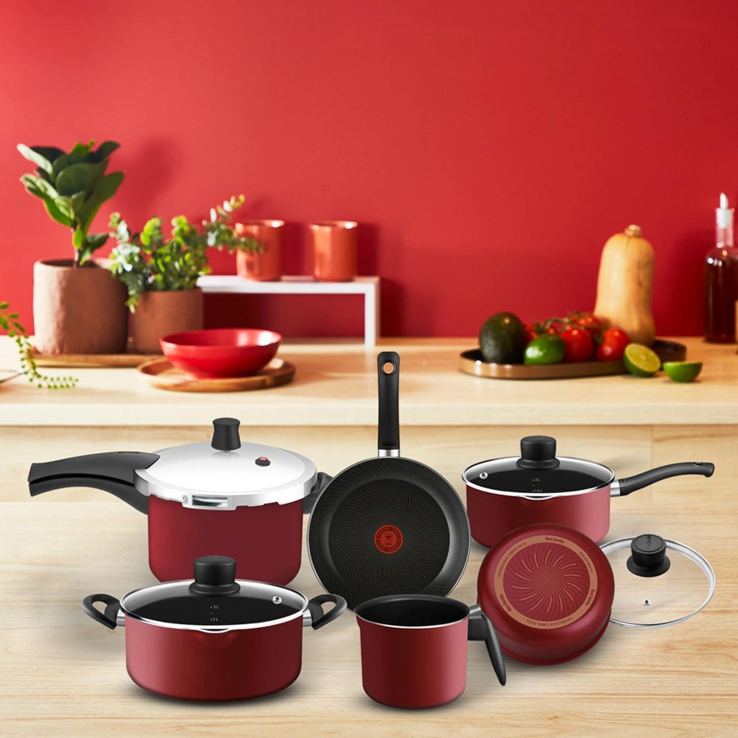 Jogo de Panelas Antiaderente Rochedo Limpa Fácil com 6 peças... - Image 6