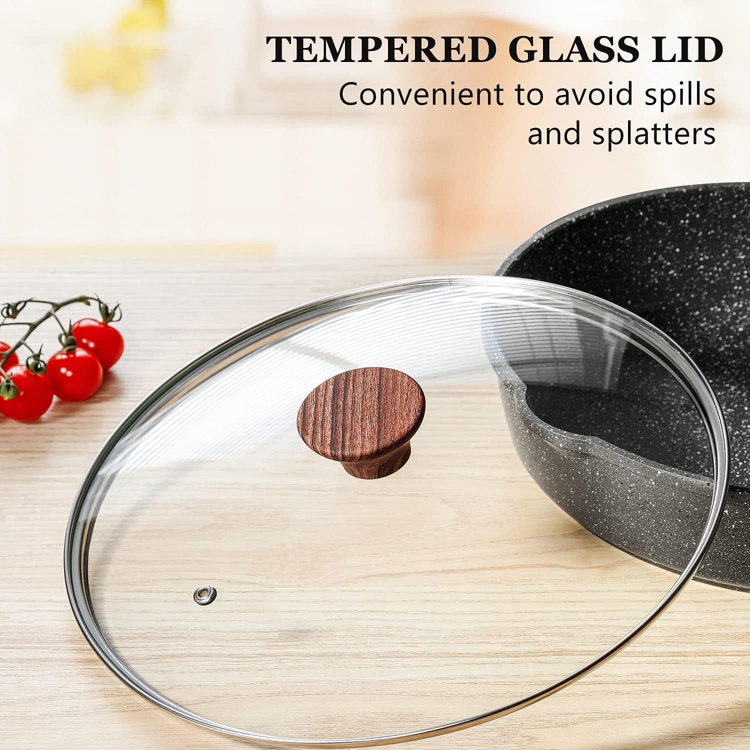 SENSARTE Frigideira antiaderente, frigideira para saltear co... - Image 8