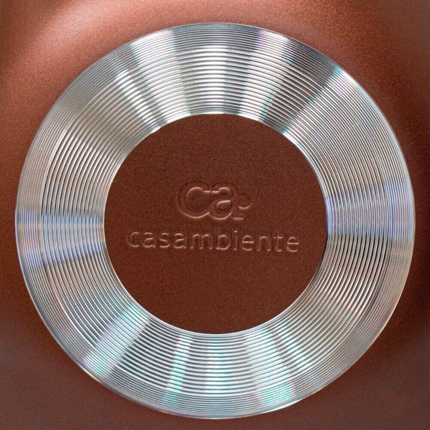 Conjunto De Panelas de Indução Roma Marrom Plus 2,5mm Casa A... - Image 8