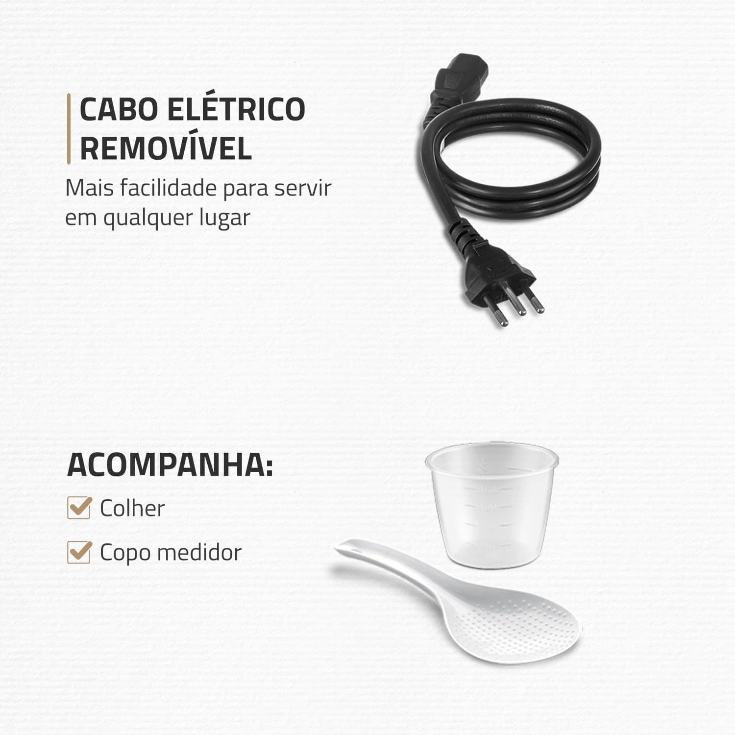 Panela de Pressão Elétrica 5L, Mondial, Preto/Inox, 900W, 22... - Image 8