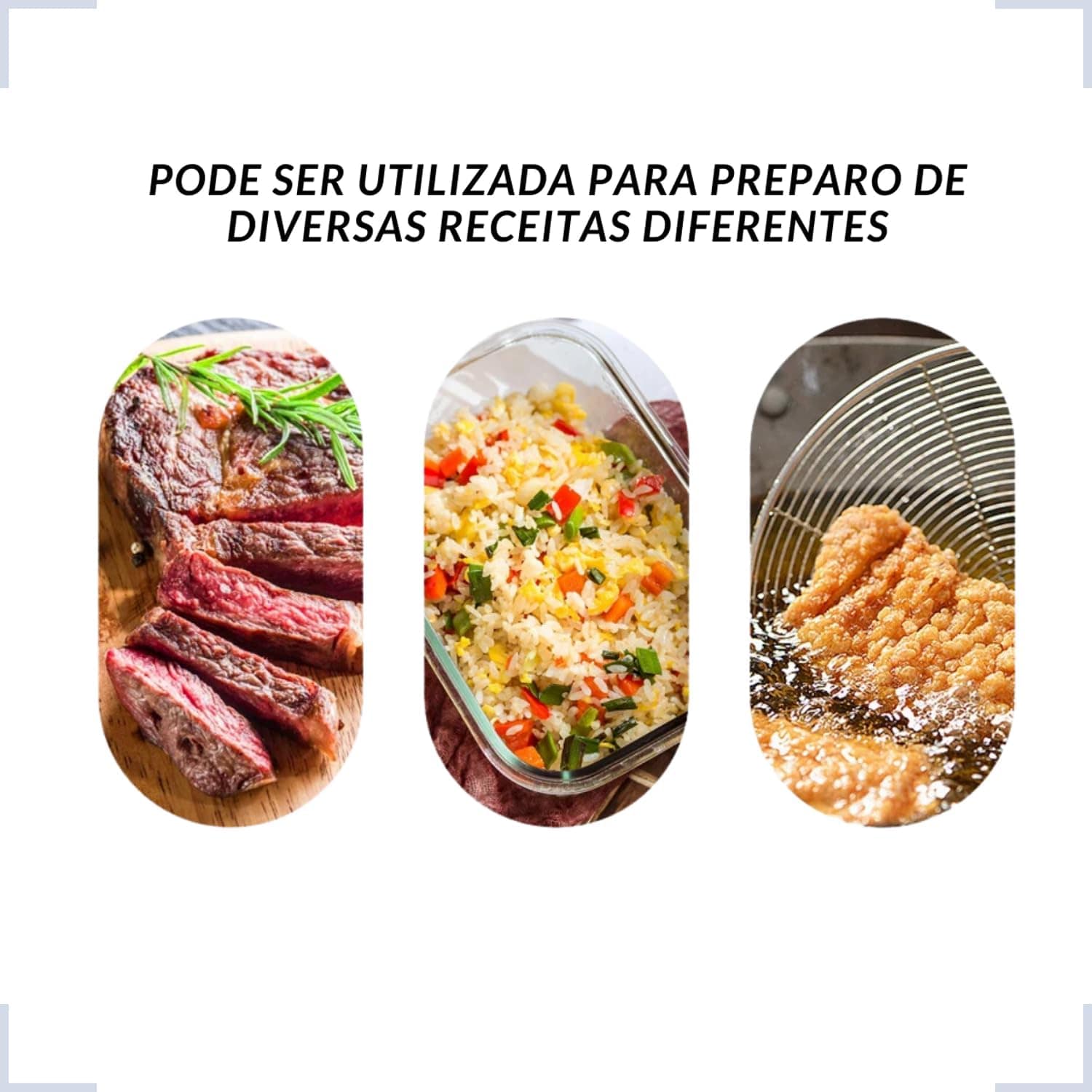 Frigideira Antiaderente Cerâmico Frita Sem Óleo 28cm Funda C... - Image 7