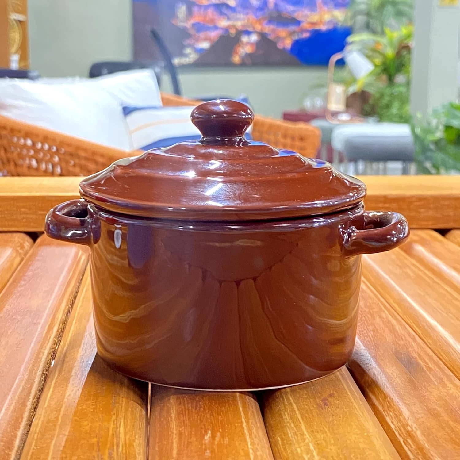 Mini Caçarola Marrom 250ml - Image 2