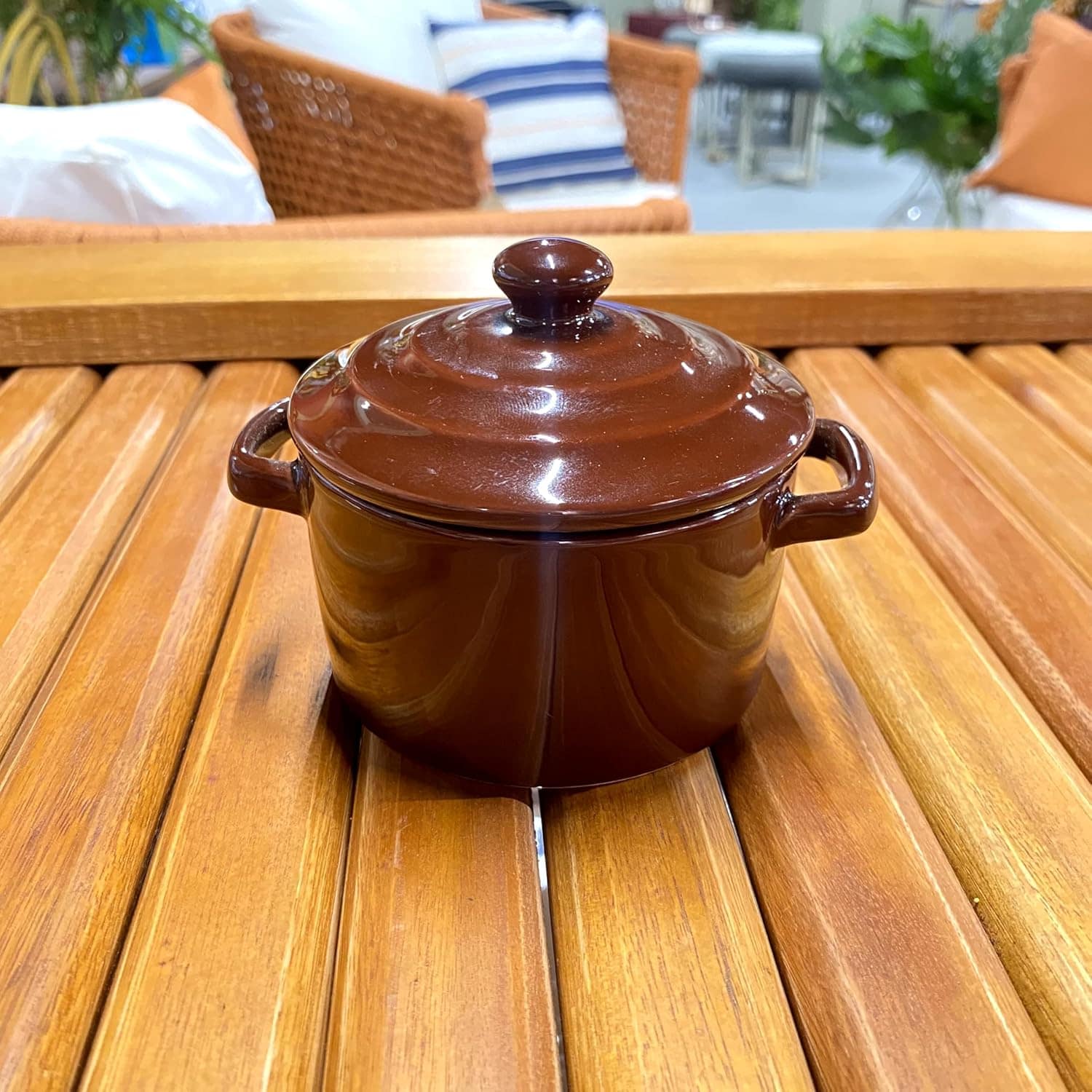 Mini Caçarola Marrom 250ml - Image 3