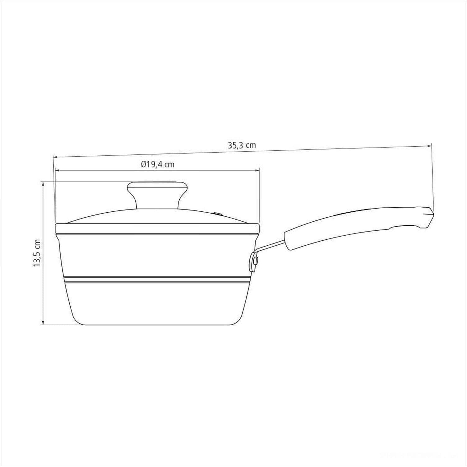 Panela Tramontina Sicília em Alumínio com Revestimento Inter... - Image 4