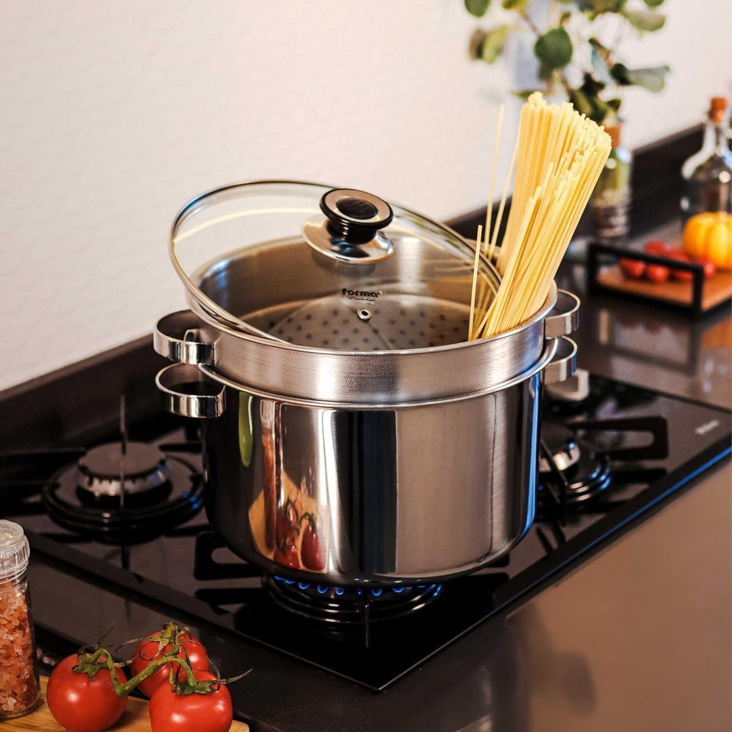 ESPAGUETEIRA 7,2 L, FORMA, AÇO INOX - Image 5