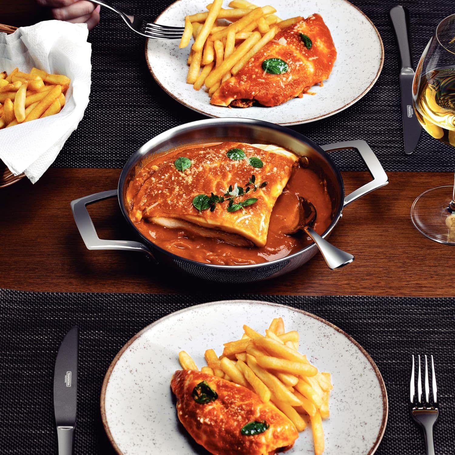 TRAMONTINA Frigideira com duas mãos Grano 62152/261, 10,2 po... - Image 3