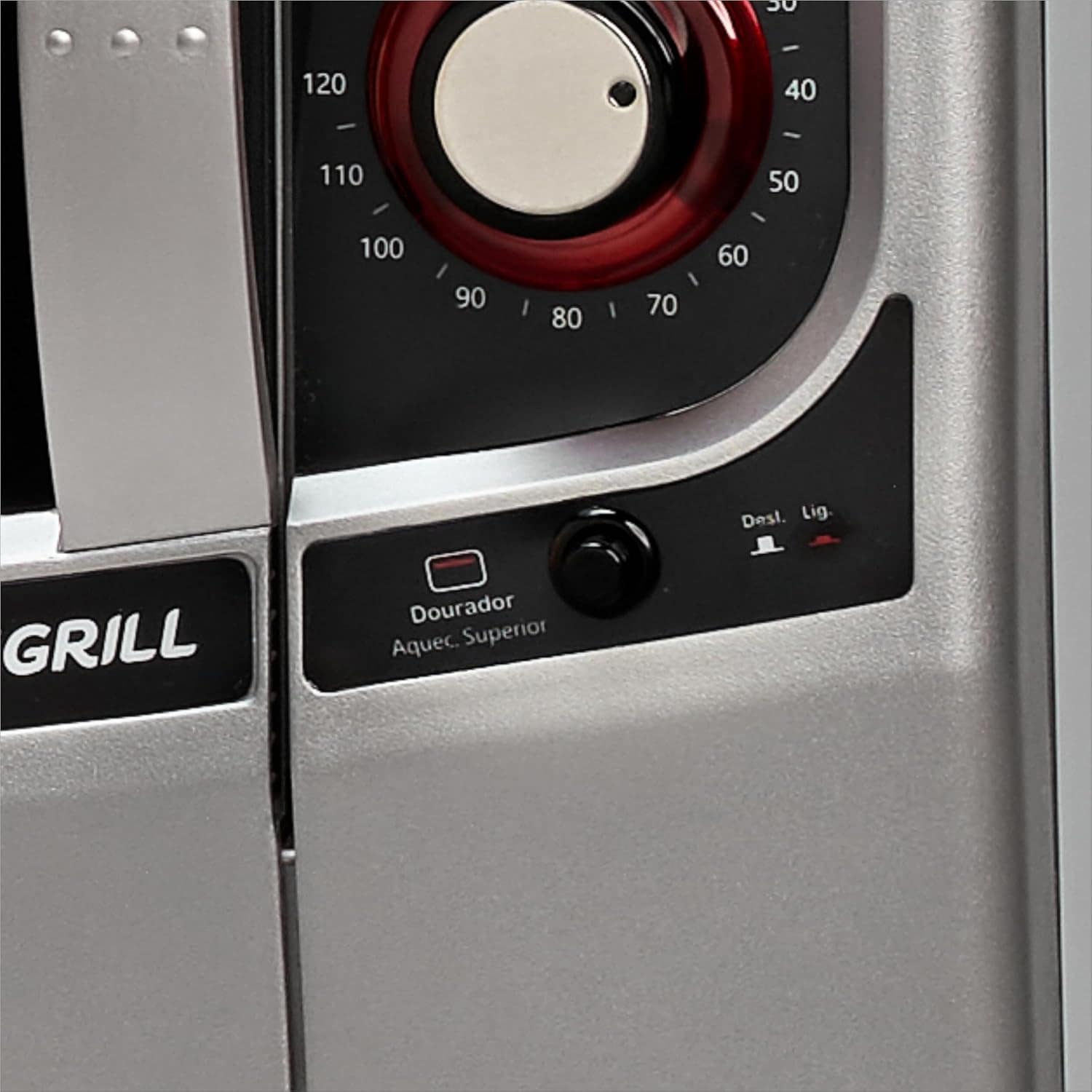 FISCHER FORNO ELÉTRICO BANCADA GOURMET GRILL 44L PRATA 220V ... - Image 5