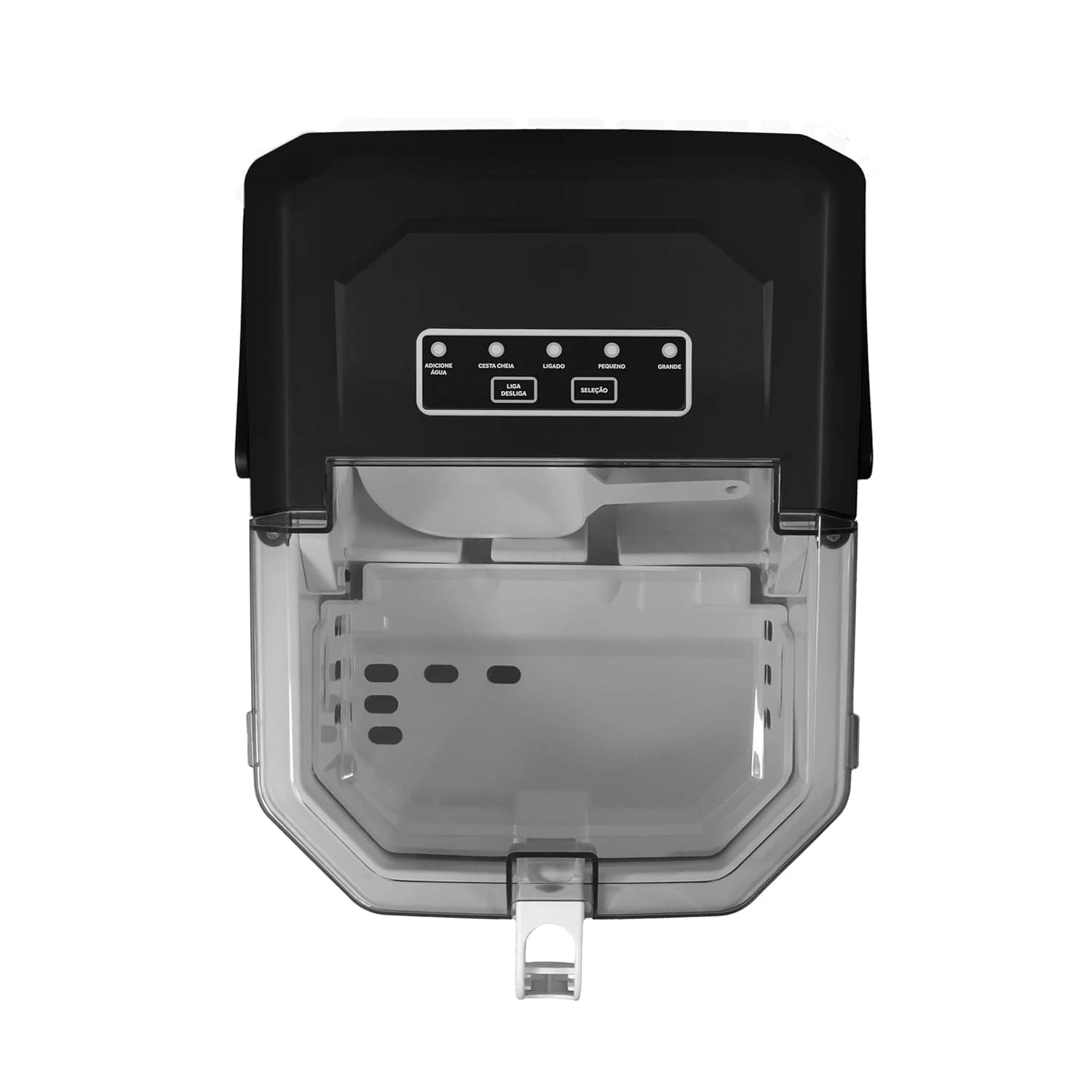 MAQUINA DE GELO PRETA 12KG 100W 220V - Image 2