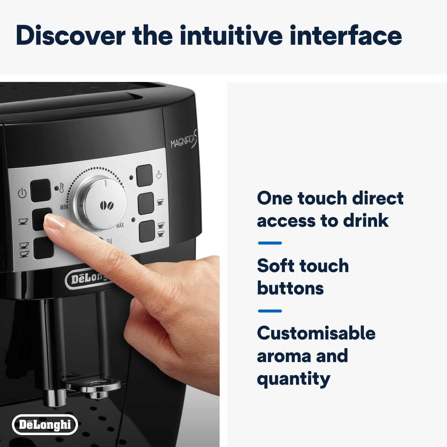 DELONGHI MAGNIFICA MAQUINA DE CAFÉ ESPRESSO ECAM 22.110B 127... - Image 5