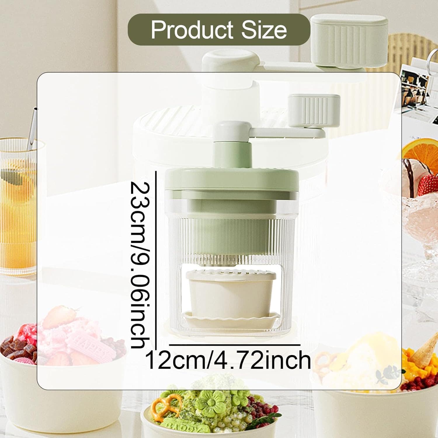 Bothyi de gelo manual, máquina de barbear, utensílios de coz... - Image 2