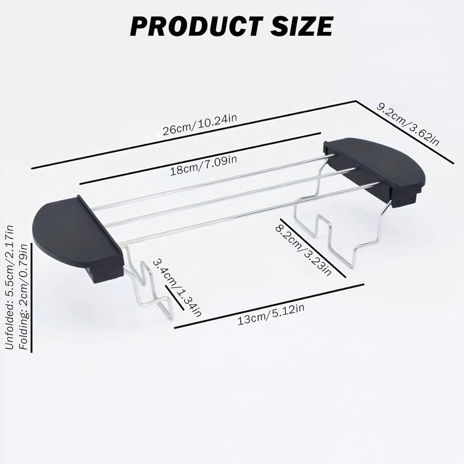 Torradeira com suporte de aquecimento, suporte de torradeira... - Image 2