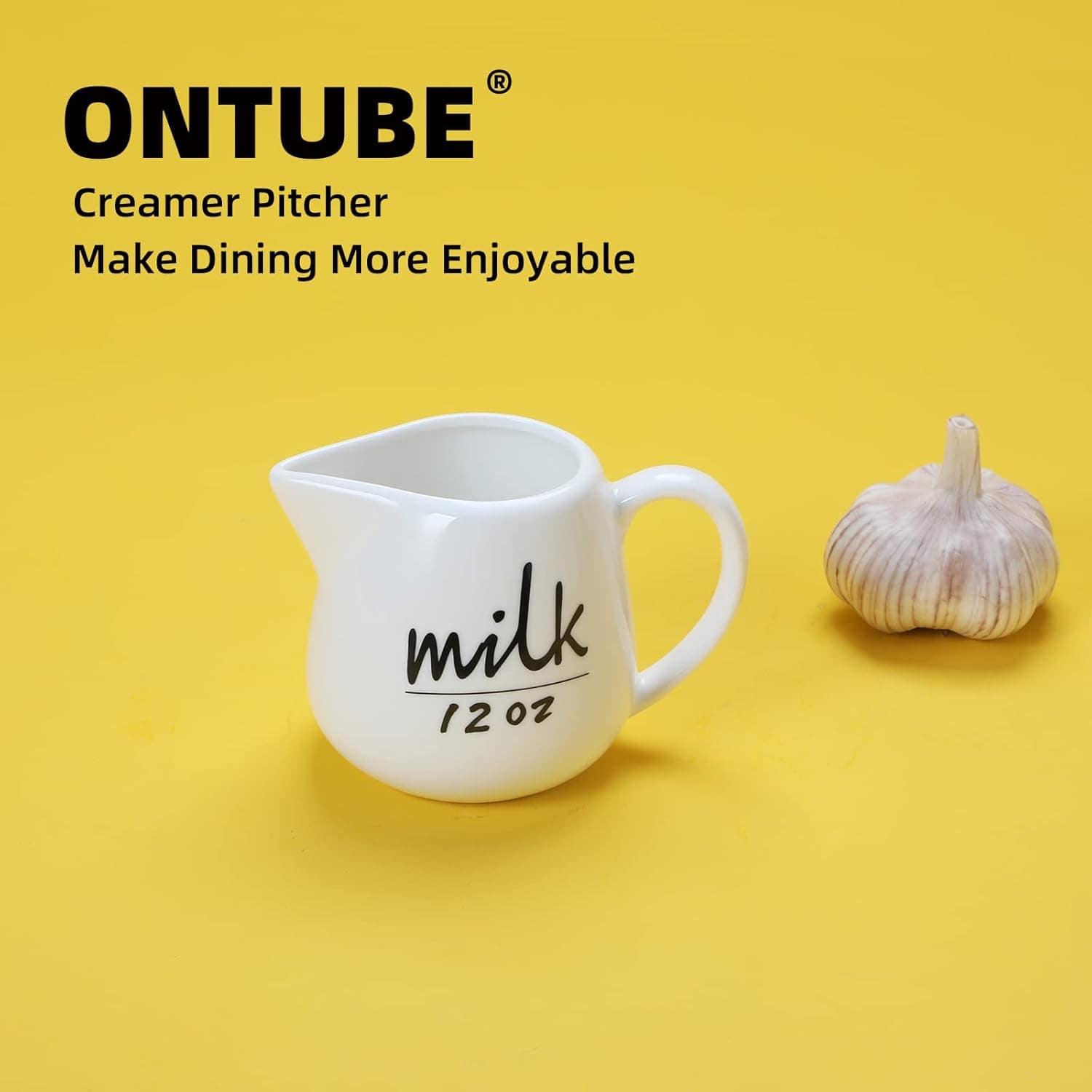 Jarro de creme com alça, recipiente de cerâmica para leite, ... - Image 6