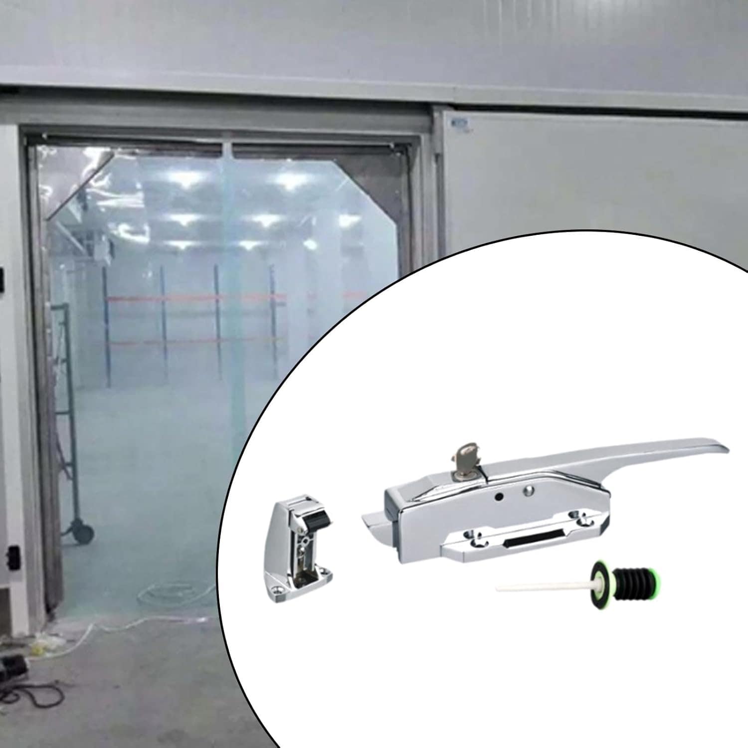 MERIGLARE Industrial Cold Freezer Door Safety Handle Substit... - Image 4