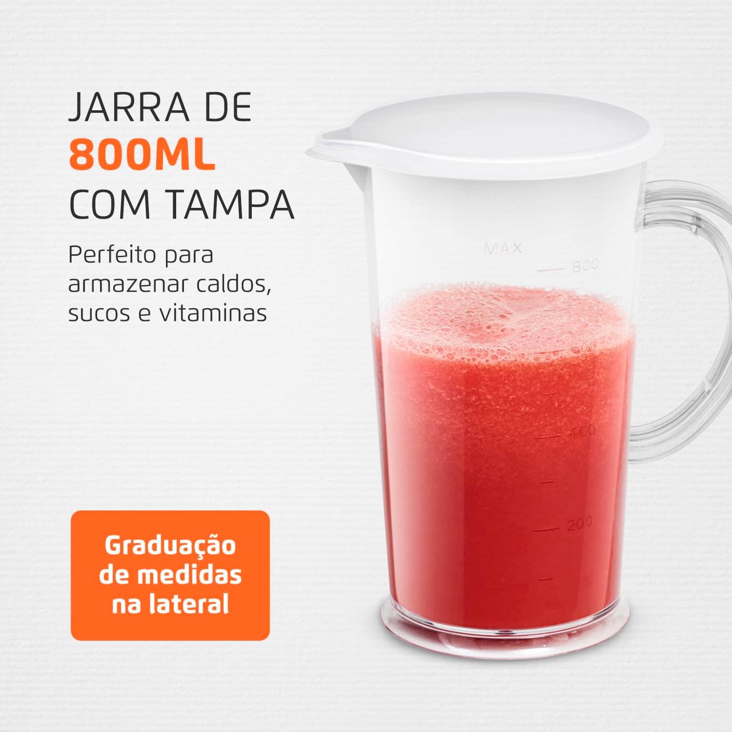 Power Mixer Premium, Mondial, Preto/Inox, 500W, 220V - M-07 - Image 7