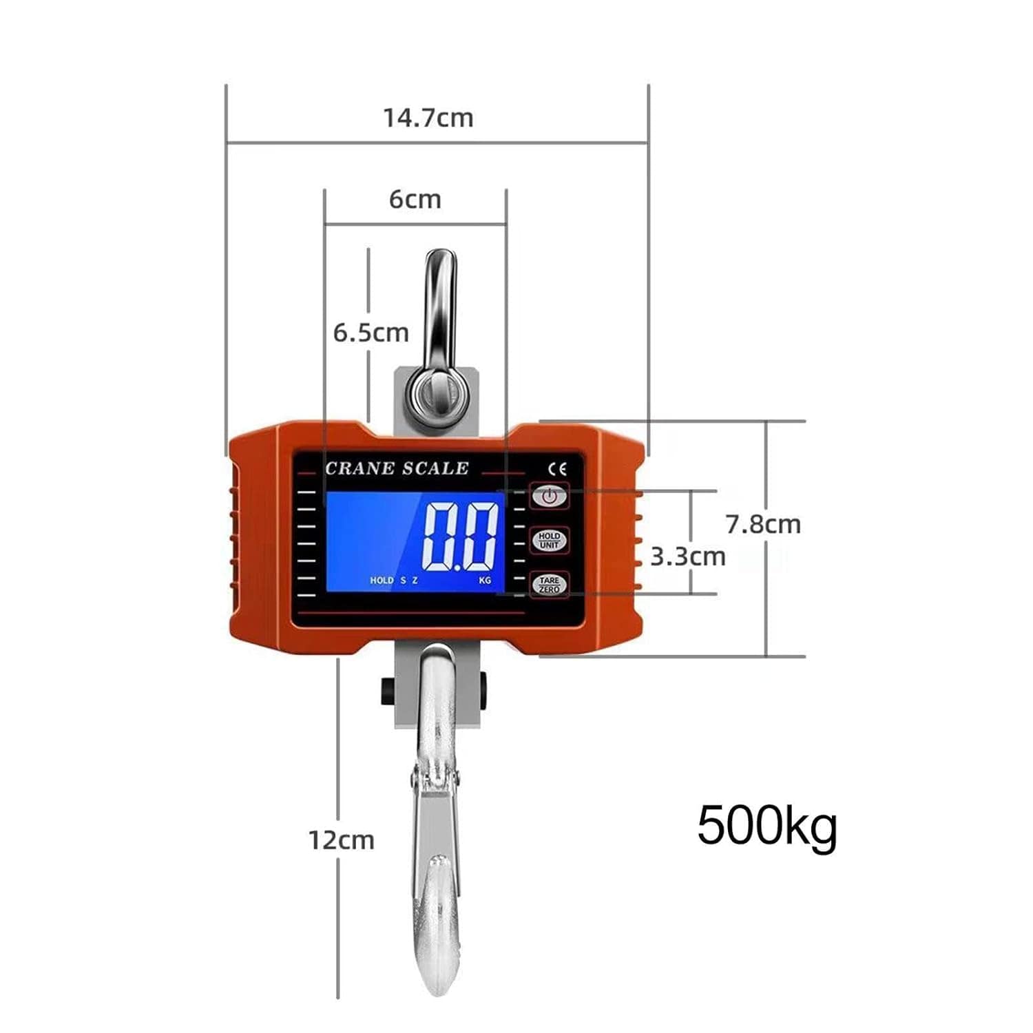 BaotyJie Balança de Pesagem de Balança Suspensa Balança de G... - Image 5